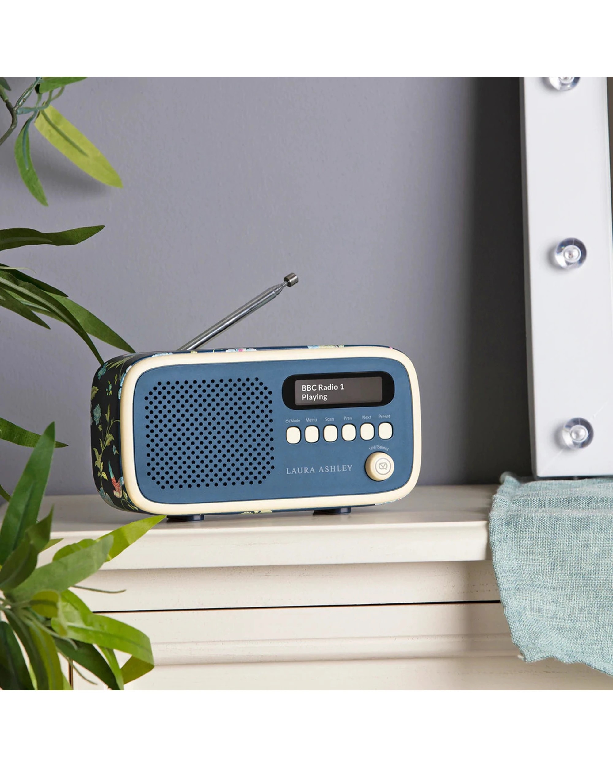 5 VQ Dexter Dab/Dab+ Digital & Fm Radio Bluetooth Rechargeable Battery Navy - Blue, 5 of 5