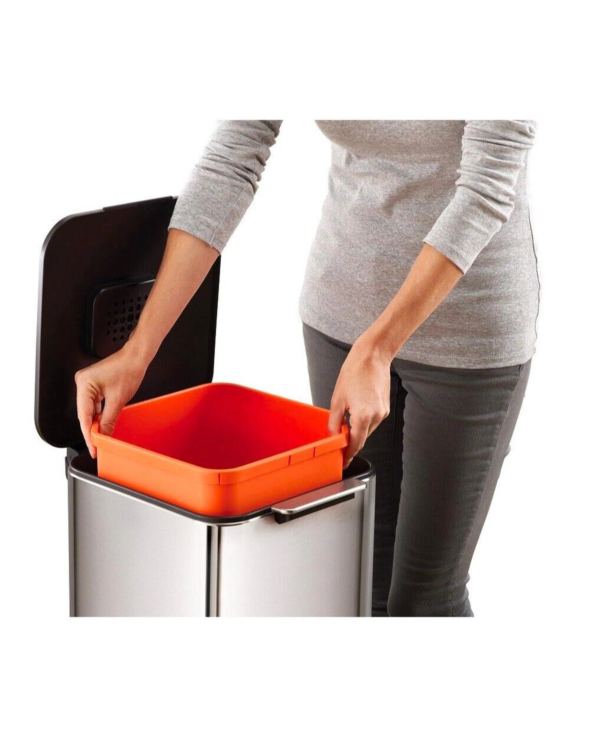 9 Joseph Joseph Totem Compact Waste Separation 40L Bin, 9 of 10