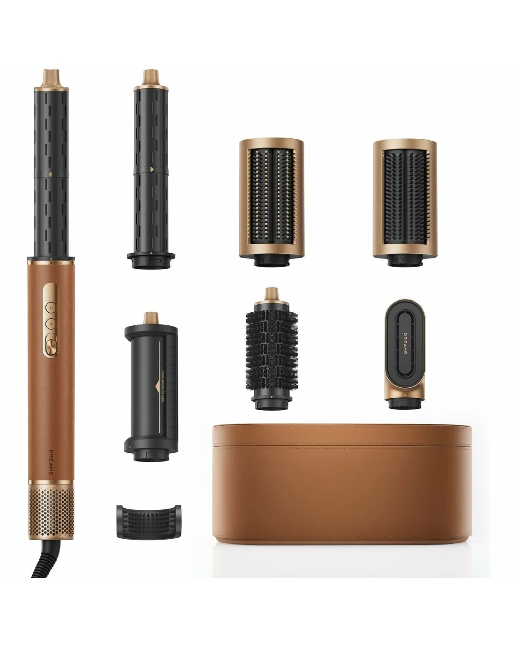 1 Dreame AirStyle Pro 7 in 1 Hair Drying & Styling Tool Kit Gold, 1 of 5