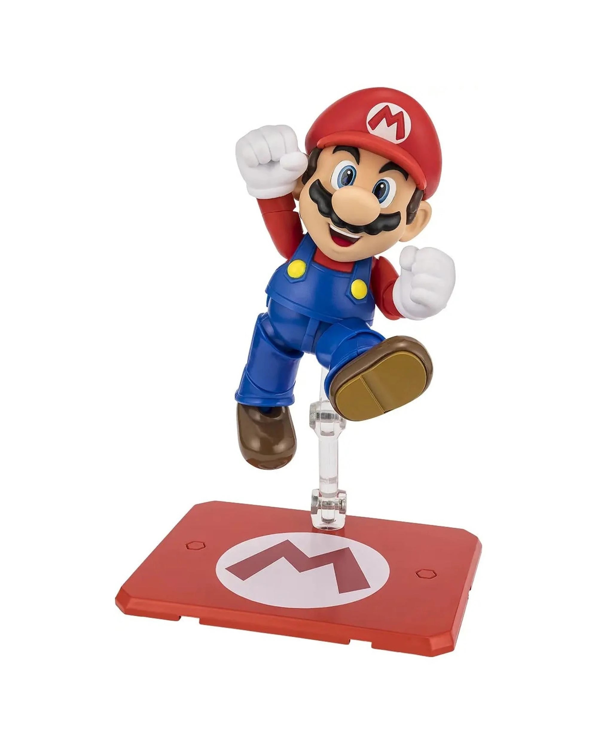 1 Tamashii Nations S.H.Figuarts Super Mario Mario Figure, 1 of 6