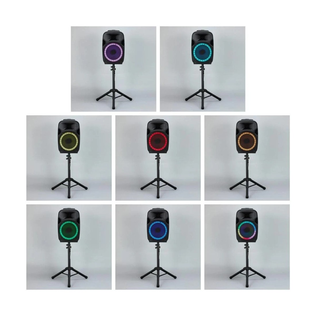 7 Bluetooth Tripod Party Speaker with RGB, 7 of 8
