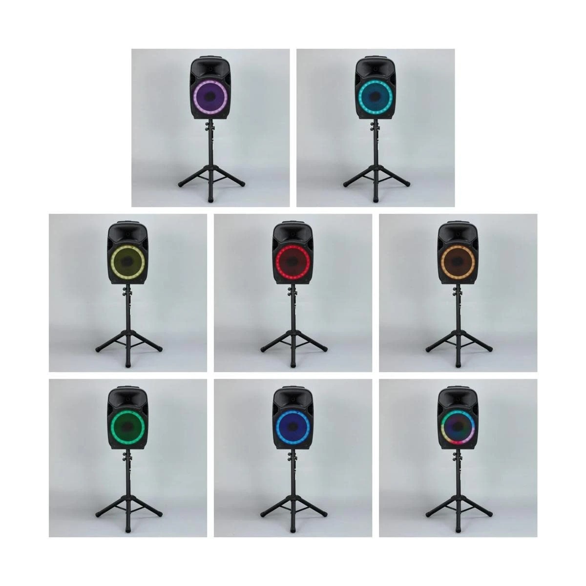 7 Bluetooth Tripod Party Speaker with RGB, 7 of 8