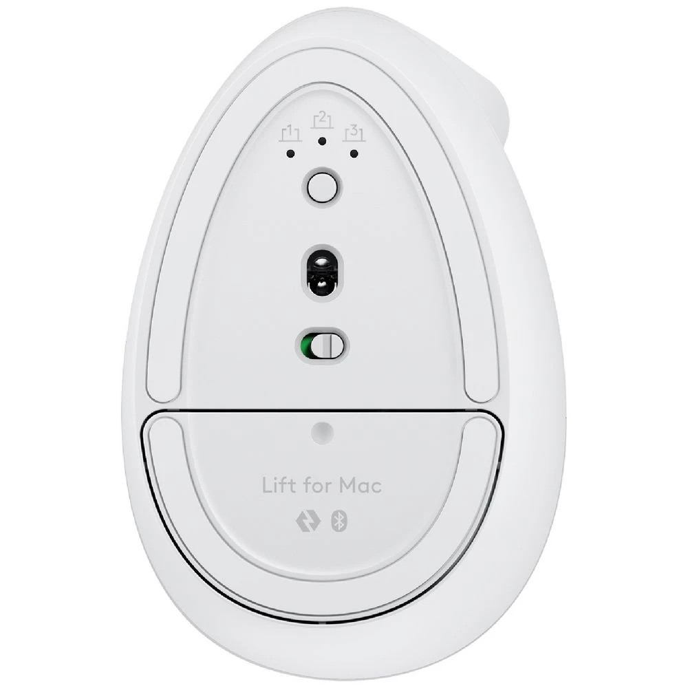 6 Logitech Lift for Mac Vertical Ergonomic Mouse Off-White, 6 of 10
