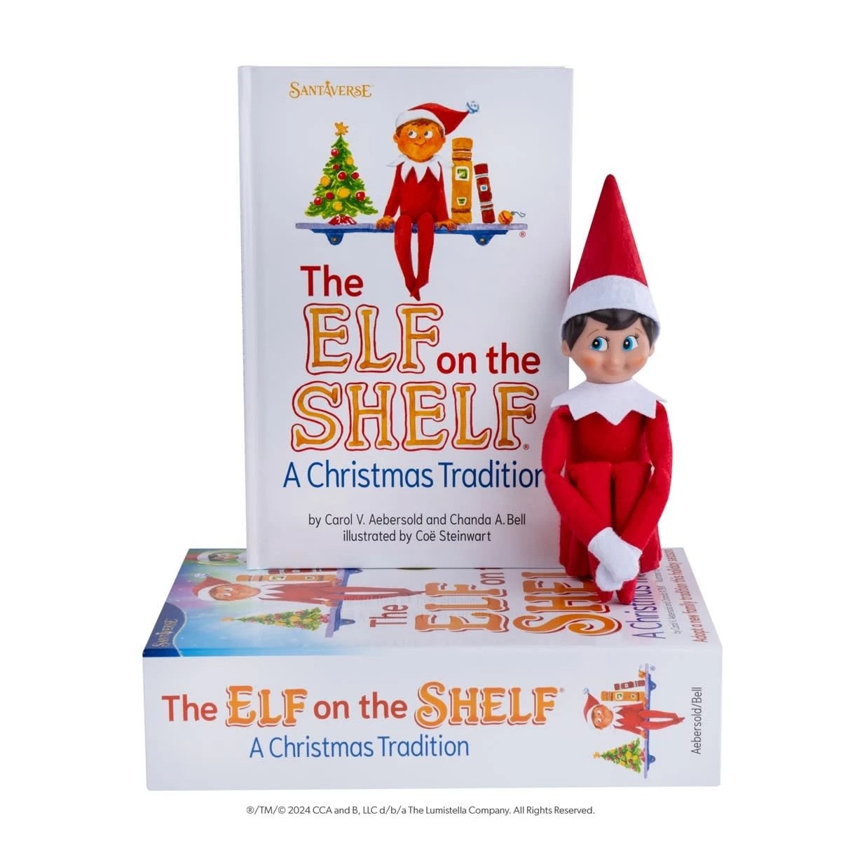2 The Elf on the Shelf Boy Elf: A Christmas Tradition by Carol V. Aebersold and Chanda A. Bell - Book, 2 of 8