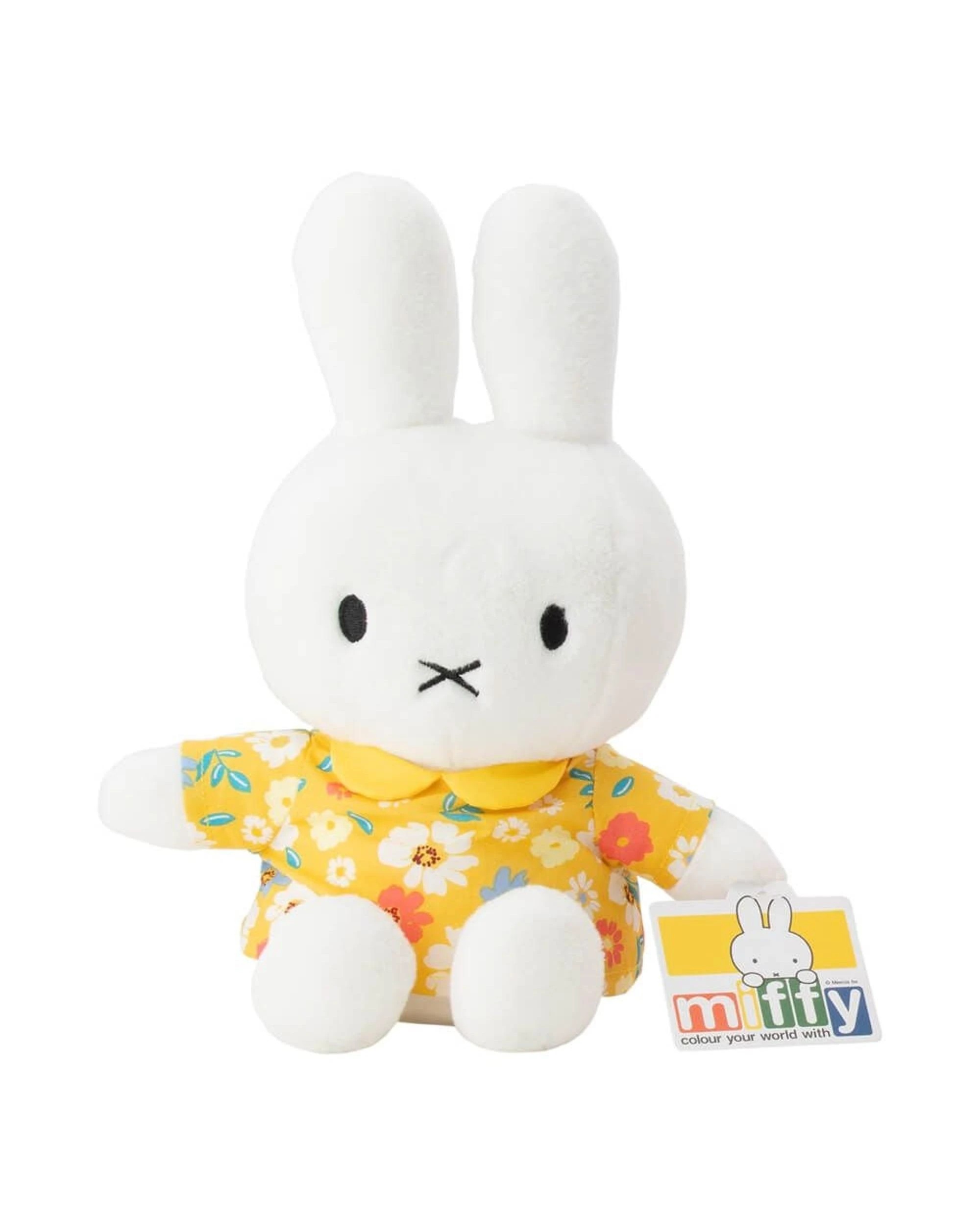 1 Miffy Floral Yellow Dress 29cm Plush - Yellow, 1 of 6
