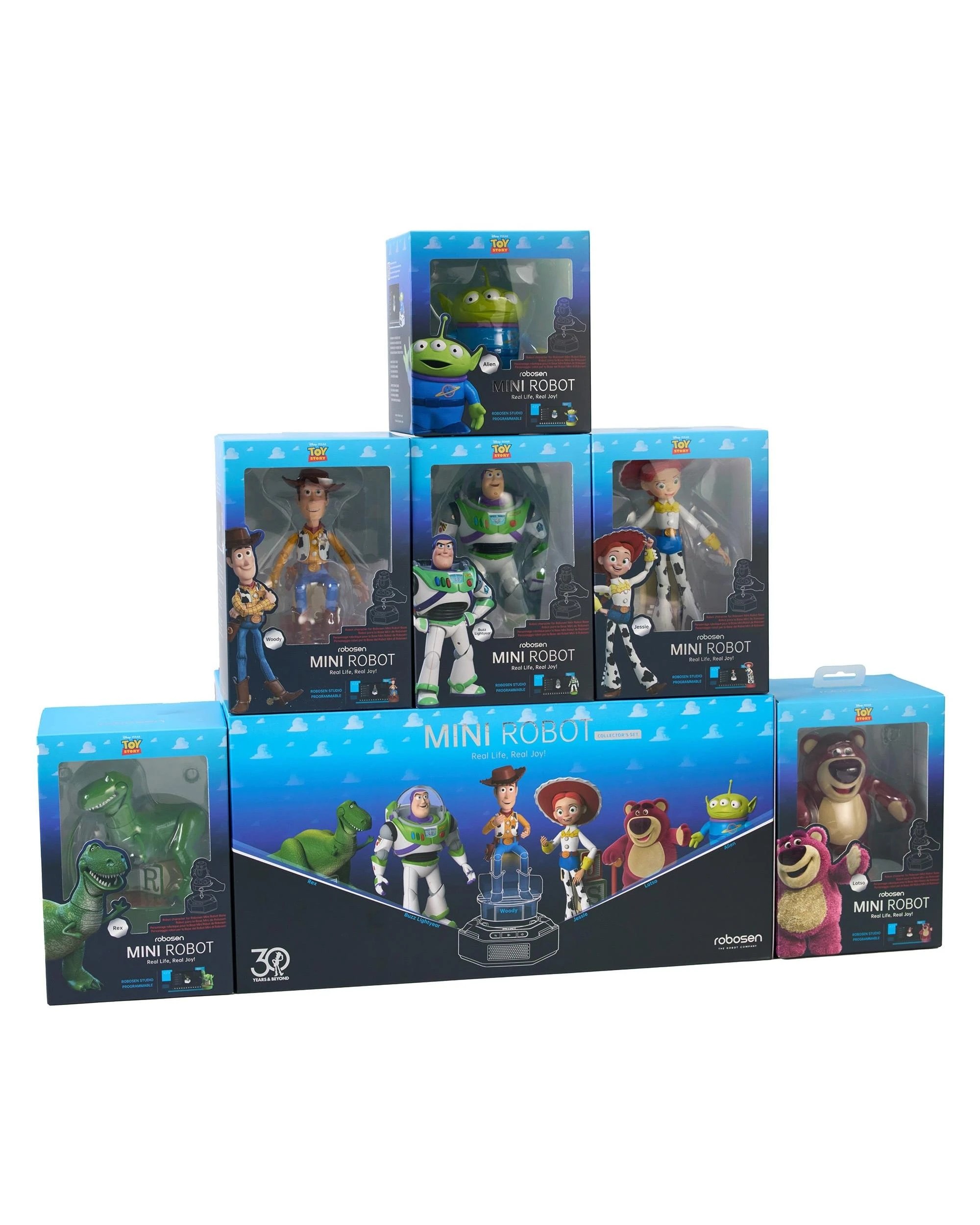 9 Robosen Mini Robot: Toy Story 30th Anniversary Collector's Set, 9 of 9