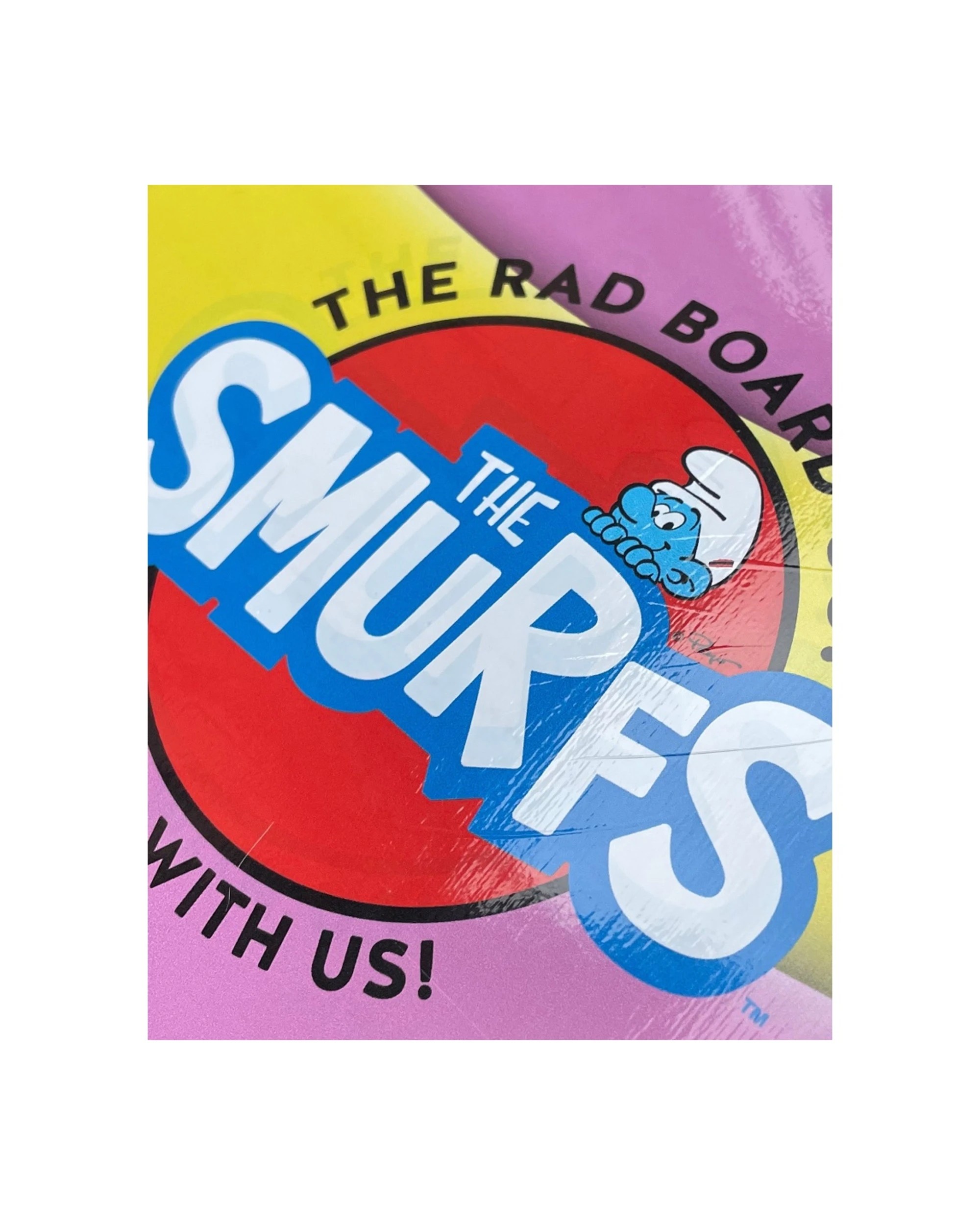 6 Rad Board Co Smurfs Skateboard Deck Smurfette Design Birch Wood 7.75 Inch - Multi, 6 of 6