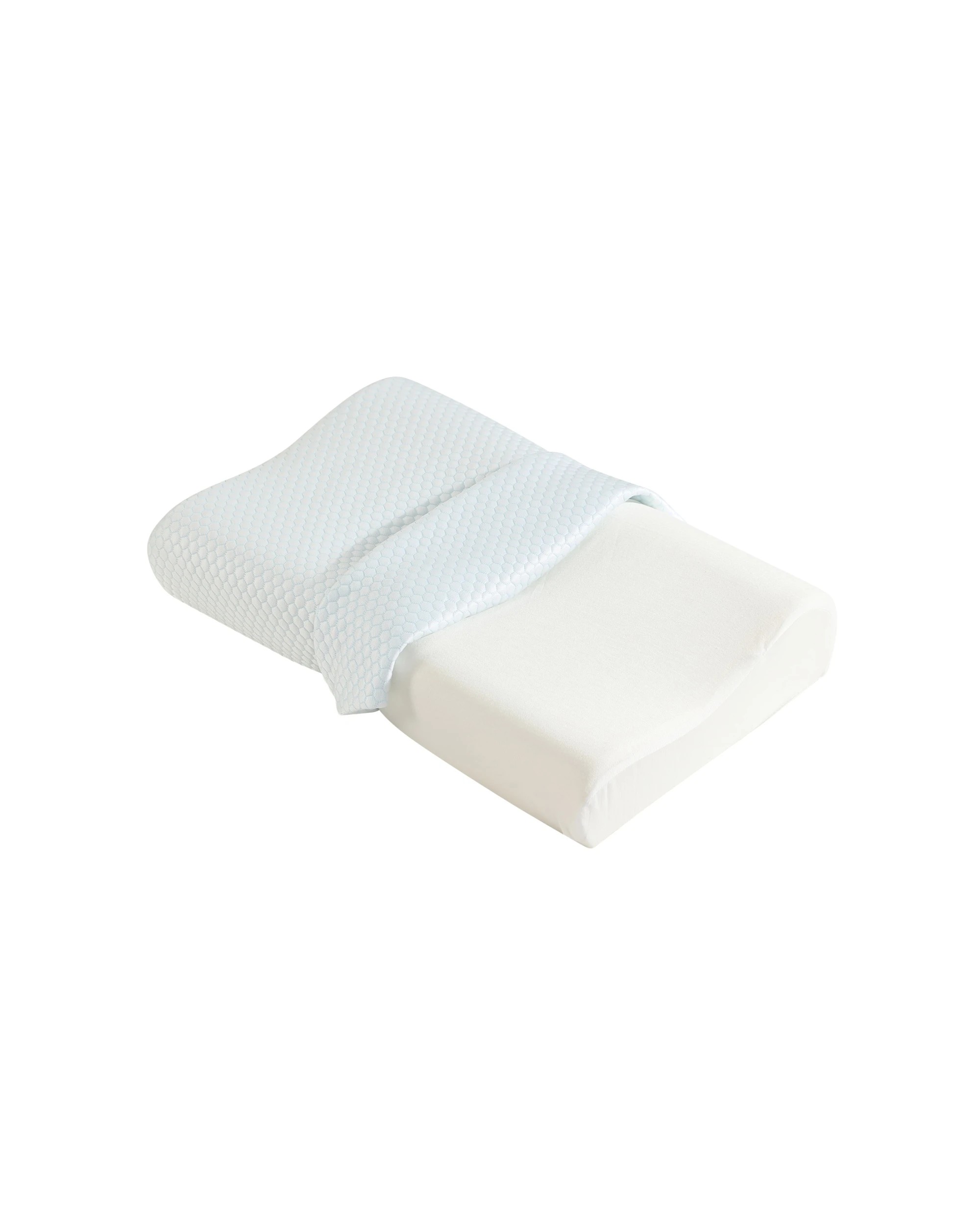 2 ARDOR Contoured Pillow - Memory Foam - Neck Support - 60x40 Pillow - Ergonomic, 2 of 4