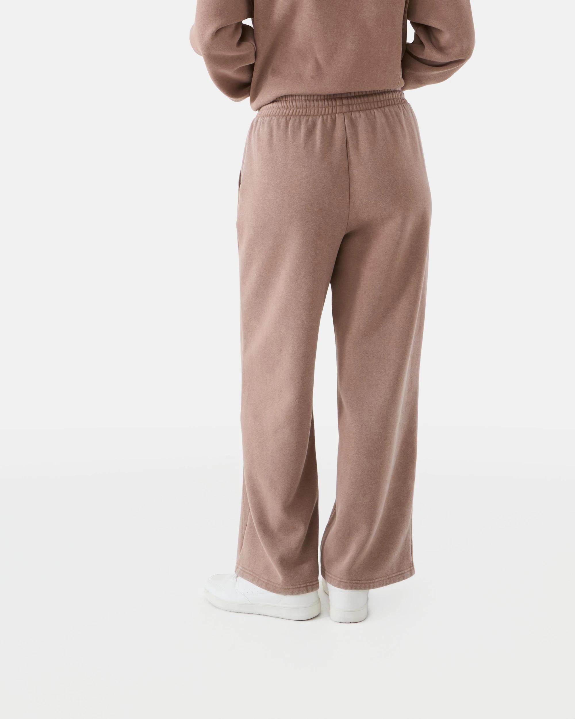 2 Washed Rib Sweat Pants Snp Brn, 2 of 6