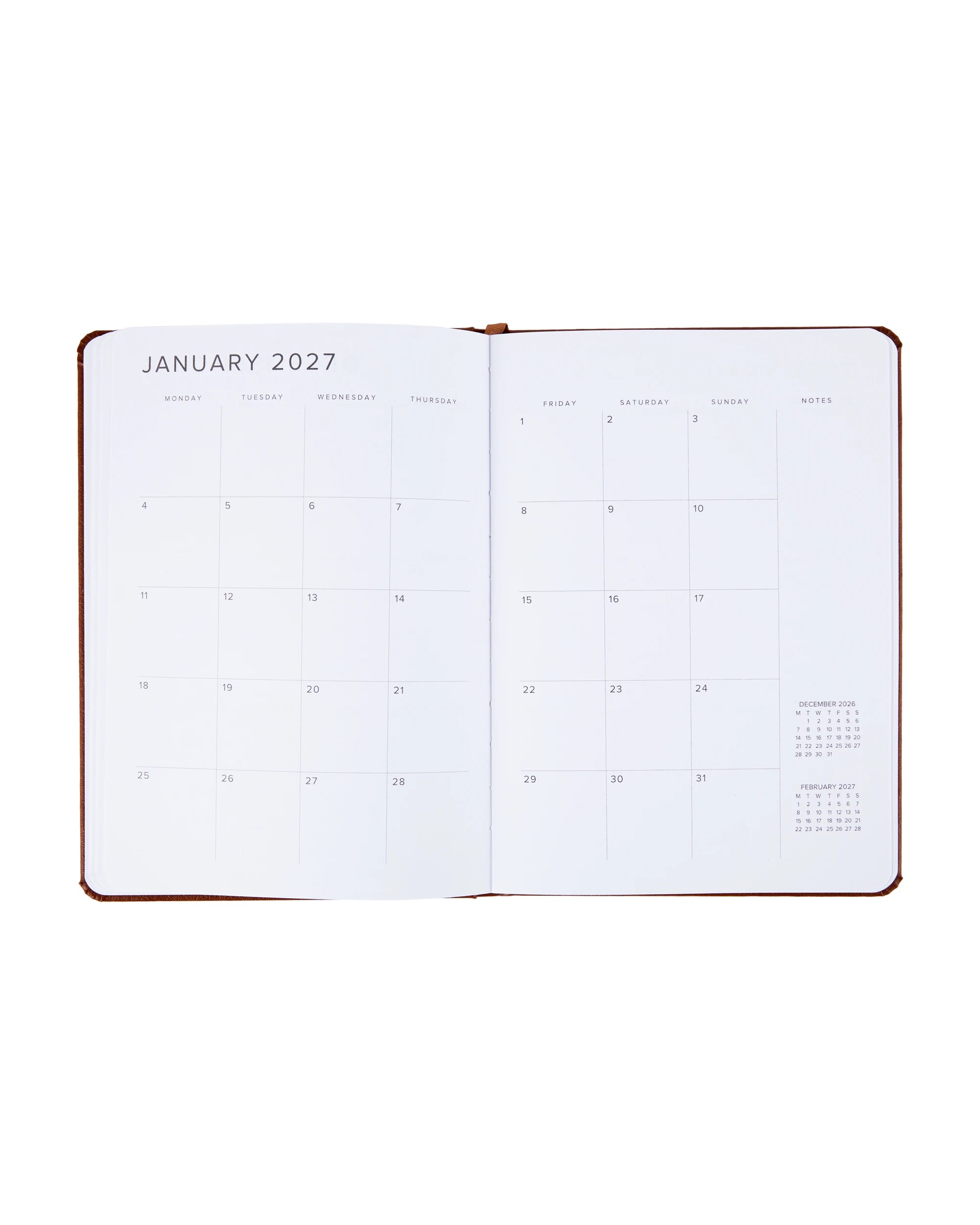 5 26/27 A5 Diary - Tan, 5 of 8