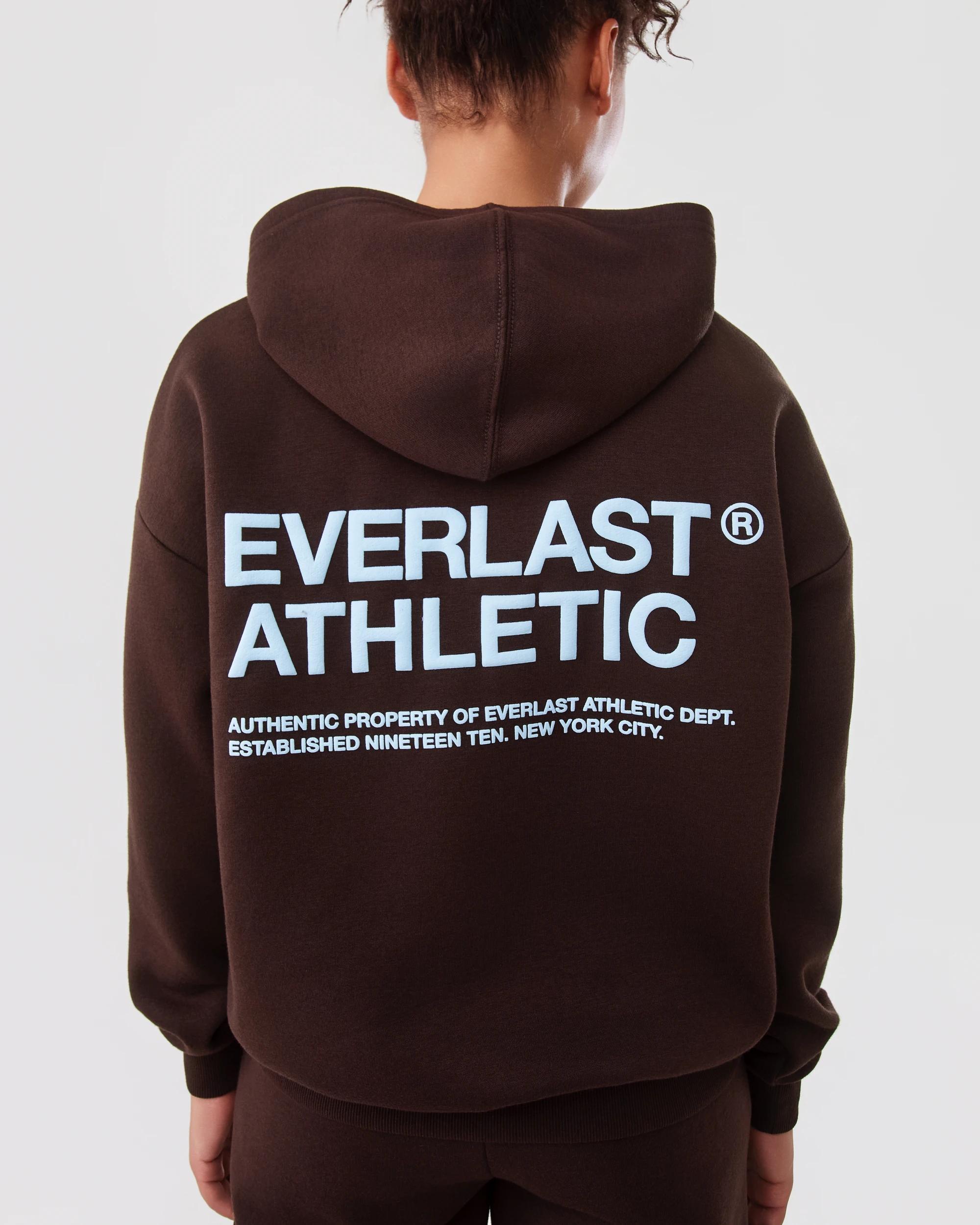 9 Everlast Womens Street Hoodie Coffee, 9 of 9