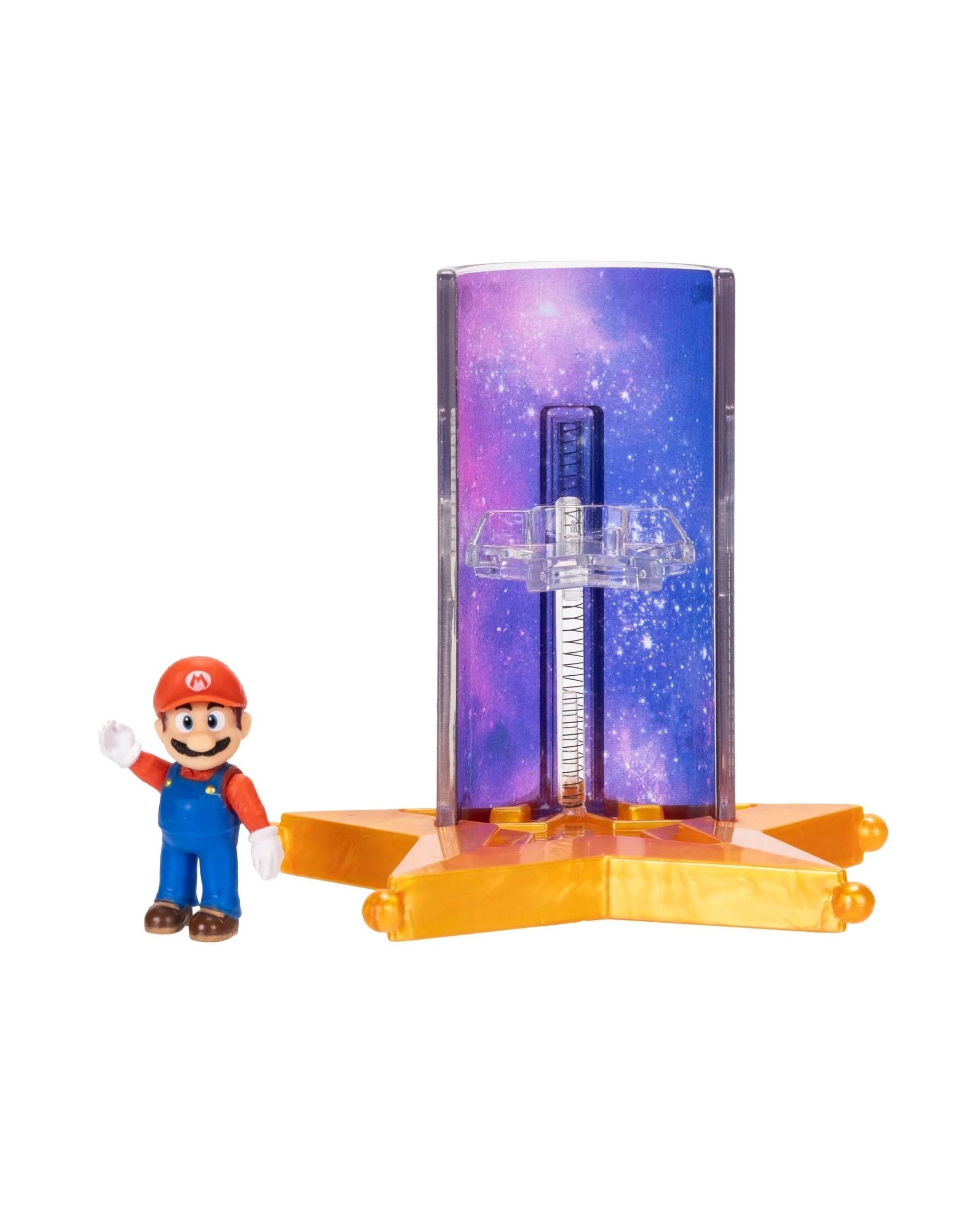 2 The Super Mario Galaxy Movie Mario Mini Figure with Star Launcher, 2 of 3