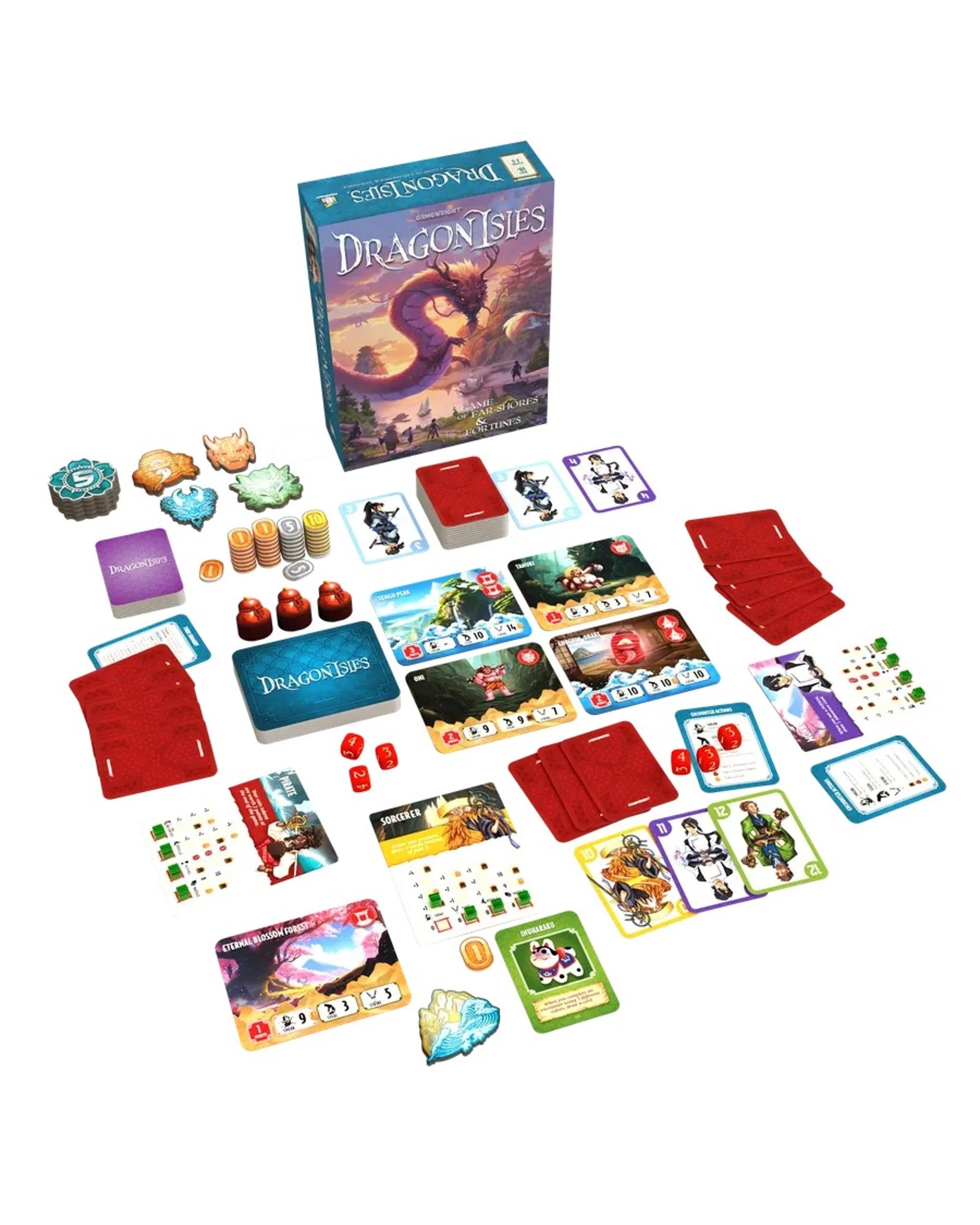 2 Gamewright DragonIsles Card Game, 2 of 5