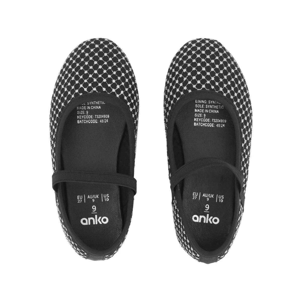 2 Junior Mesh Flats Black, 2 of 5