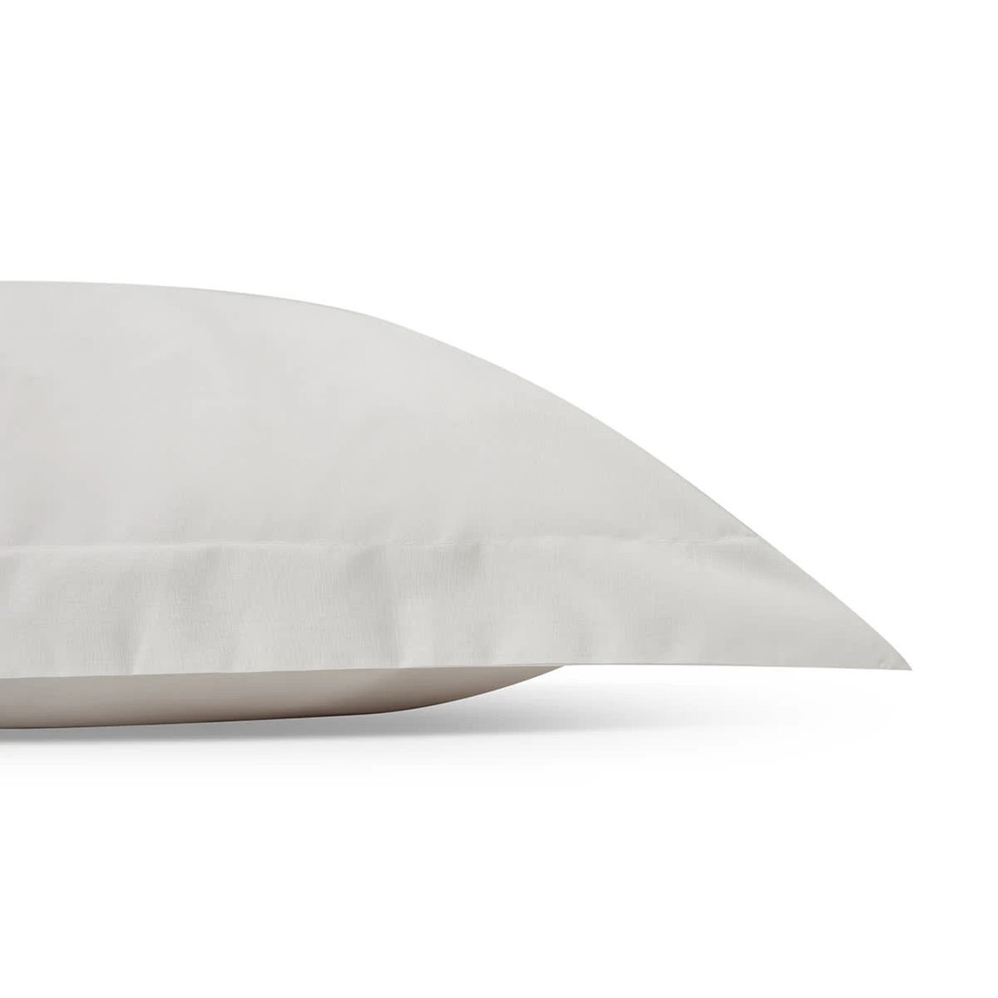 4 250 Thread Count Cotton Rich European Pillowcase - Oatmeal, 4 of 5