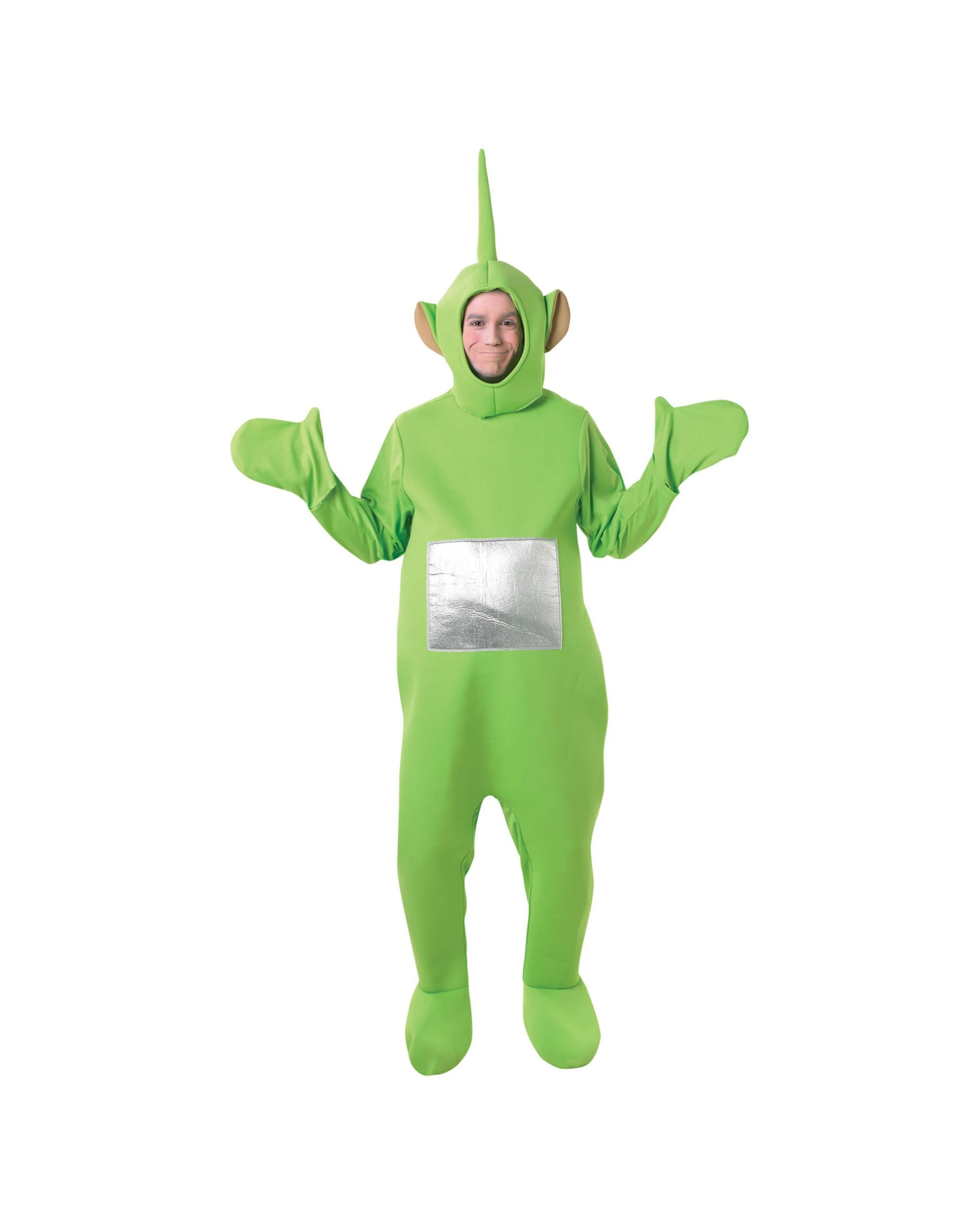 1 Rubies Dipsy Teletubbies Deluxe Dress Up Adults Costume Size Standard - Green, 1 of 2