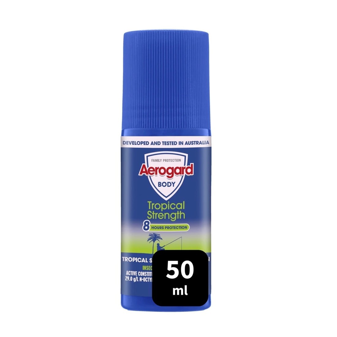 8 Aerogard Tropical Strength Insect Repellent Roll-On 50ml, 8 of 8