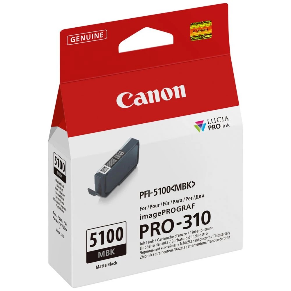 2 Canon PFI-5100 Matte Black Ink, 2 of 3