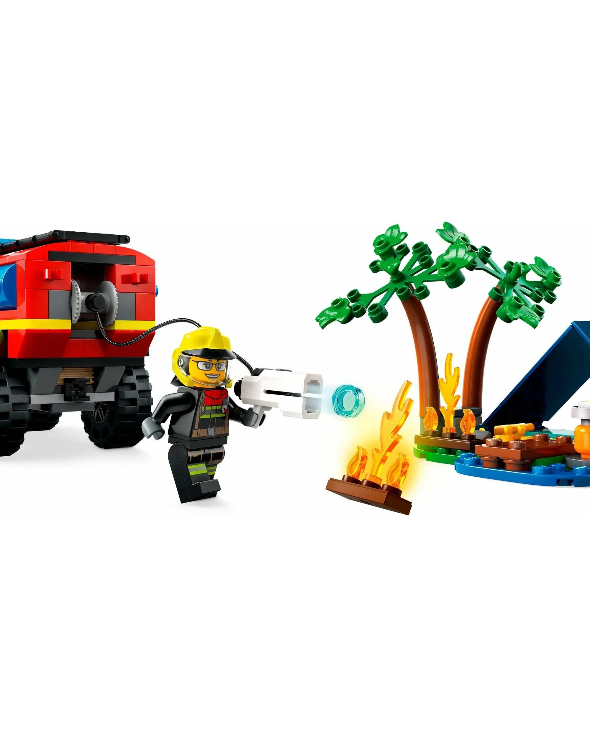 3 LEGO City Series 60412 4x4 Fire Truck with Rescue Boat, 3 of 5