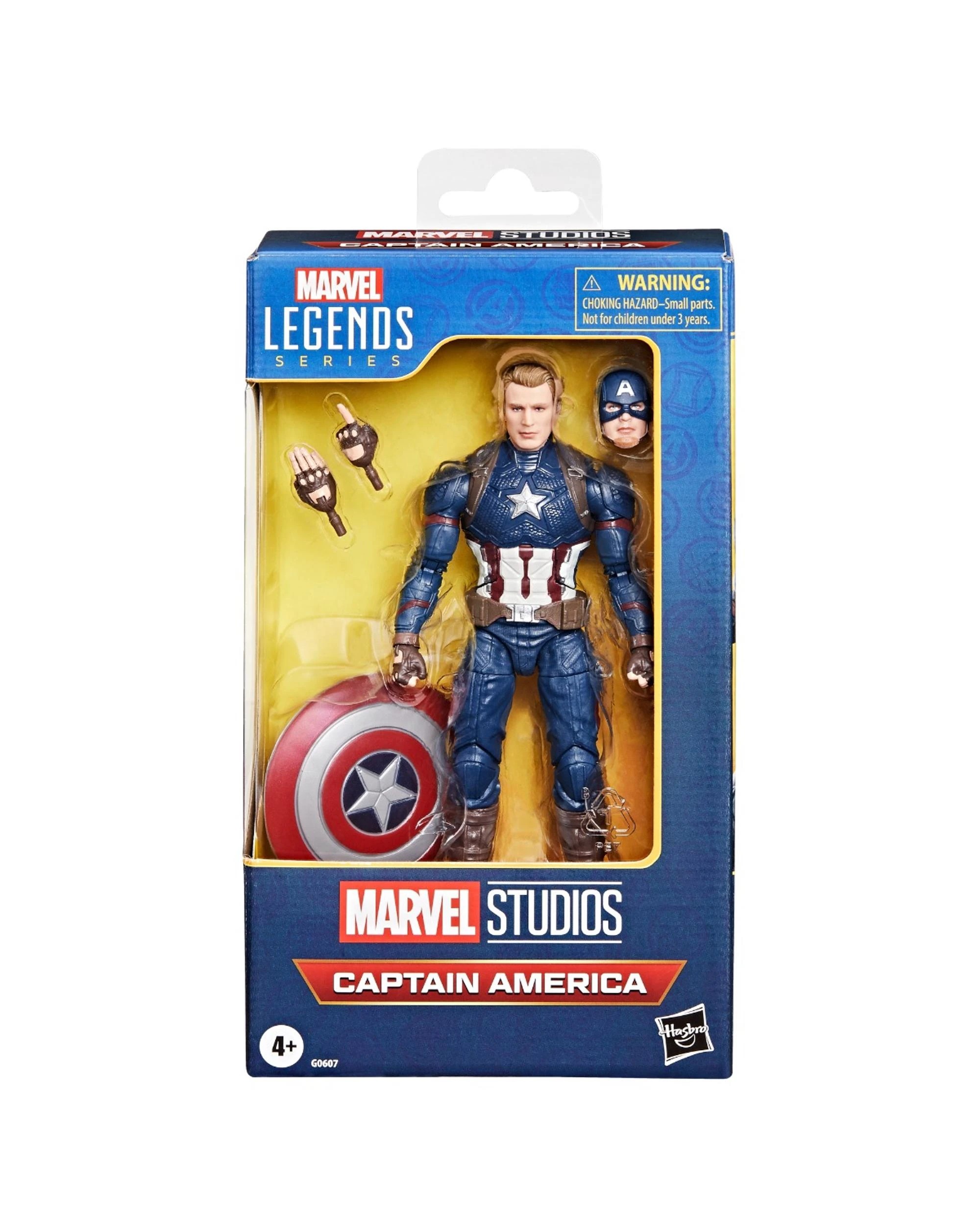 1 Marvel Legends Series Captain America Action Figure, 1 of 6