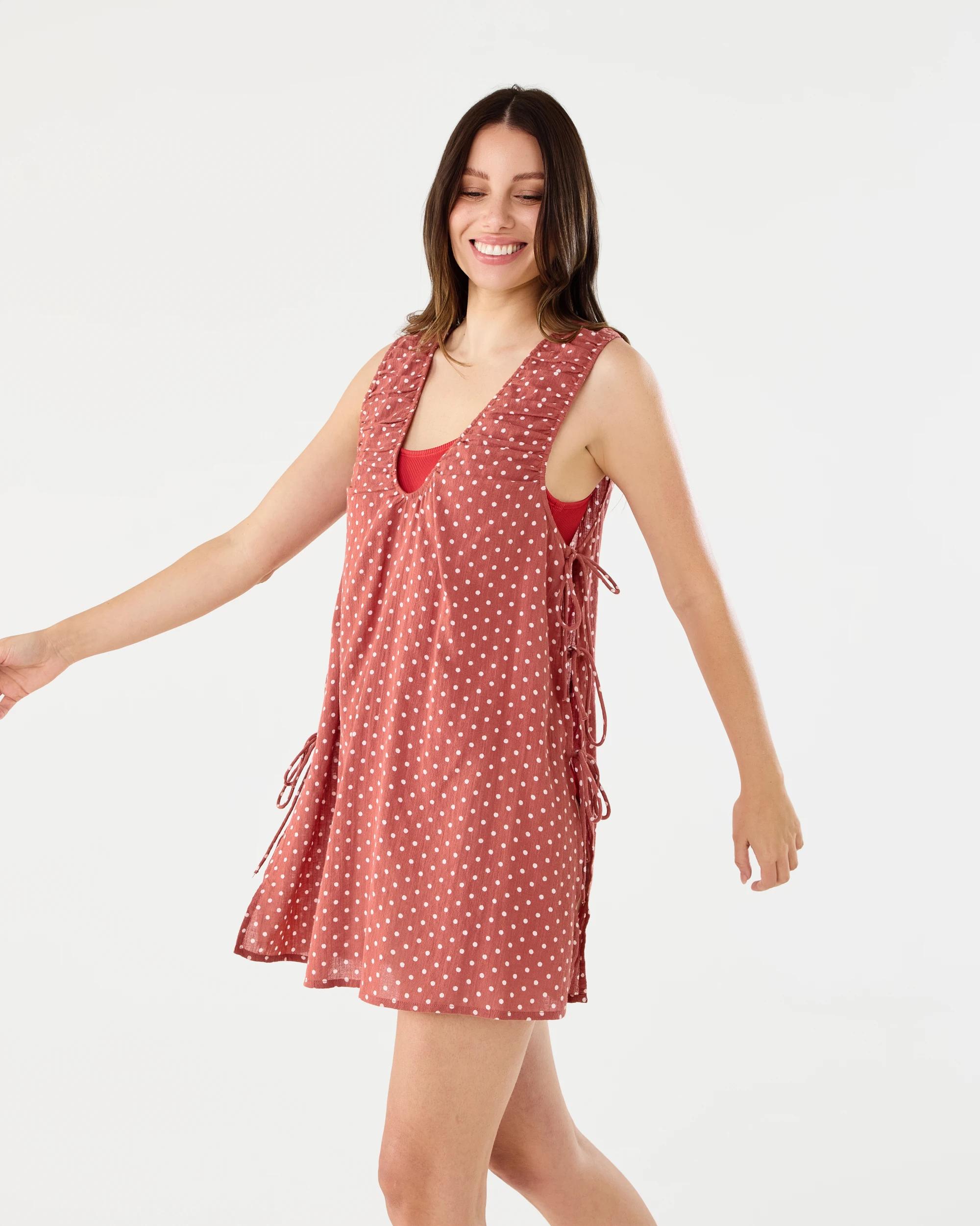 2 Side Tie Beach Dress Marspot, 2 of 8