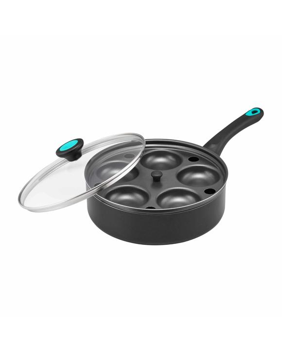RACO Zing Nonstick Egg Poacher 24cm - Black