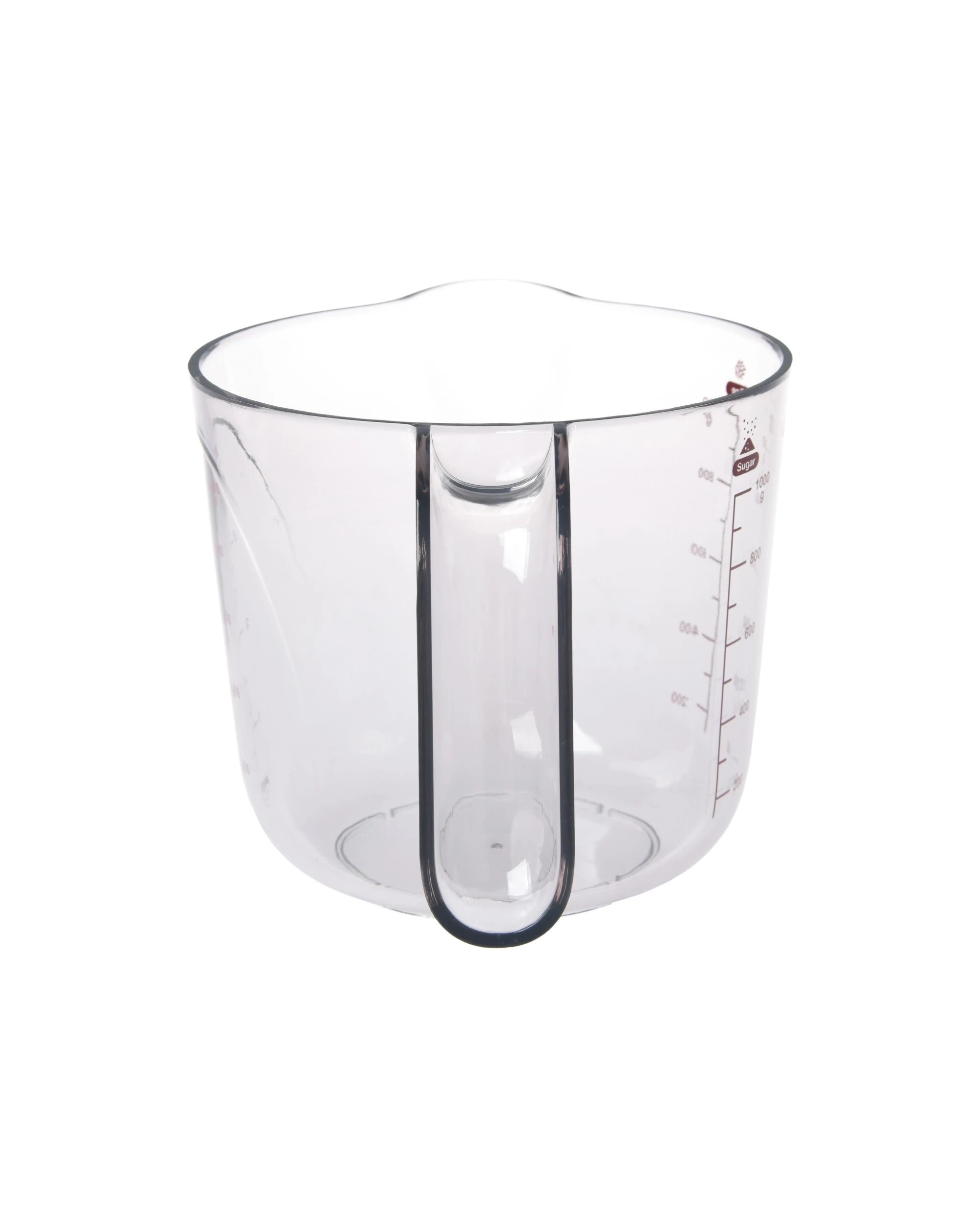 8 Gourmet Kitchen Modern Weight Conversion Measuring Cup AS 1000ml/4cups - Grey, 8 of 8