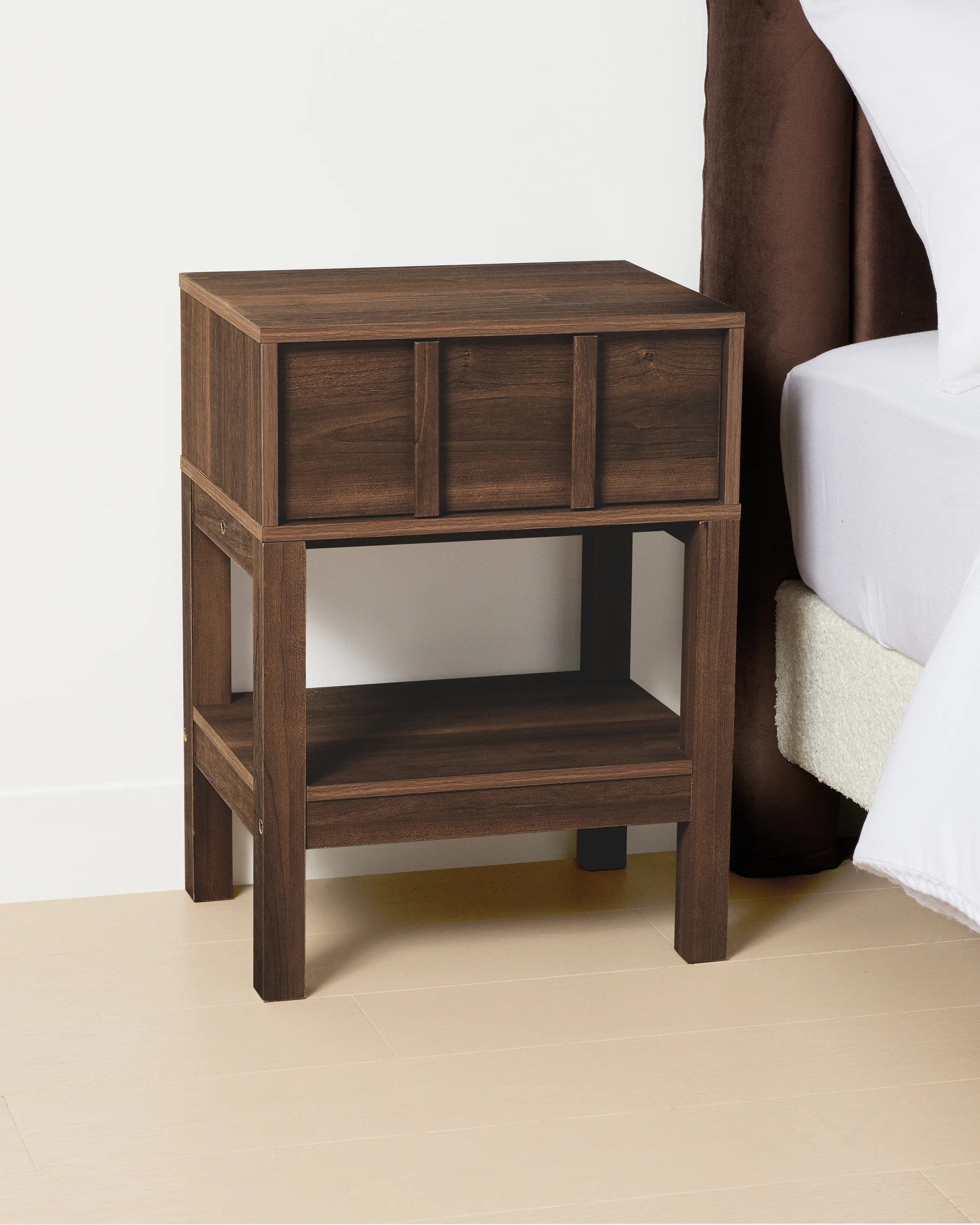 2 Willow Bedside Table, 2 of 8