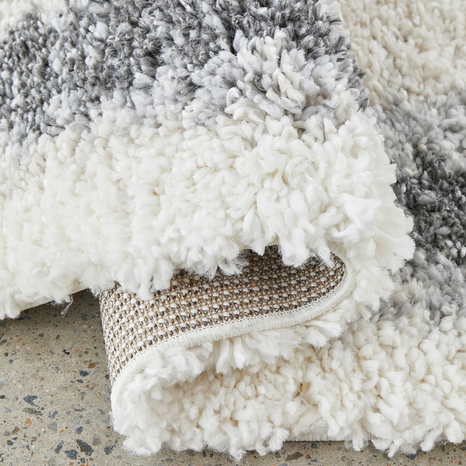 6 Common Ground Rugs Nocturne Cloud 330x240cm - Extra Large Power Loomed Pet Friendly Floor Rug - Natural, 6 of 6