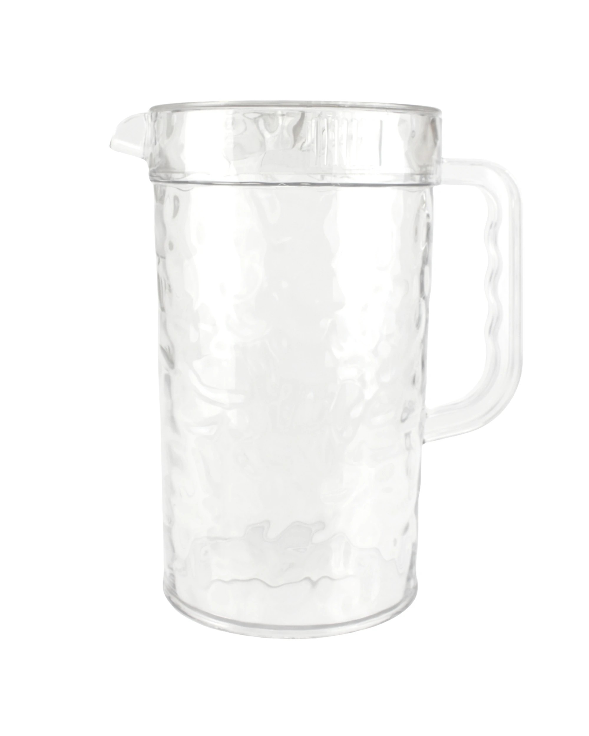 1 Party Maker Dimple Jug With Lid 1.6L - Clear, 1 of 4