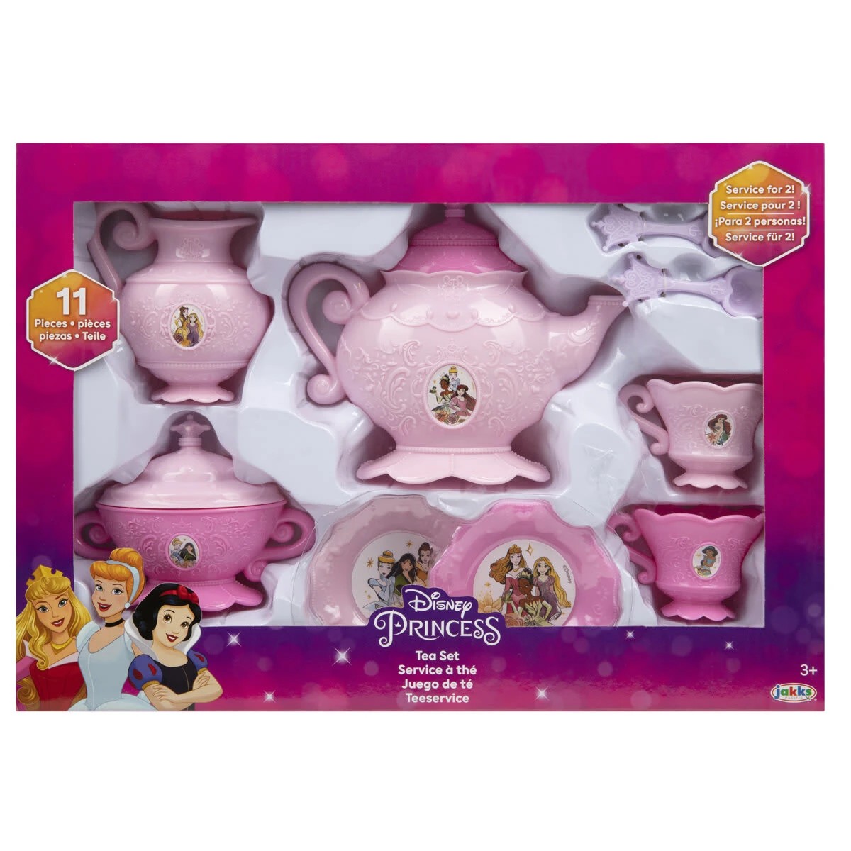 4 11 Piece Disney Tea Set - Assorted, 4 of 9