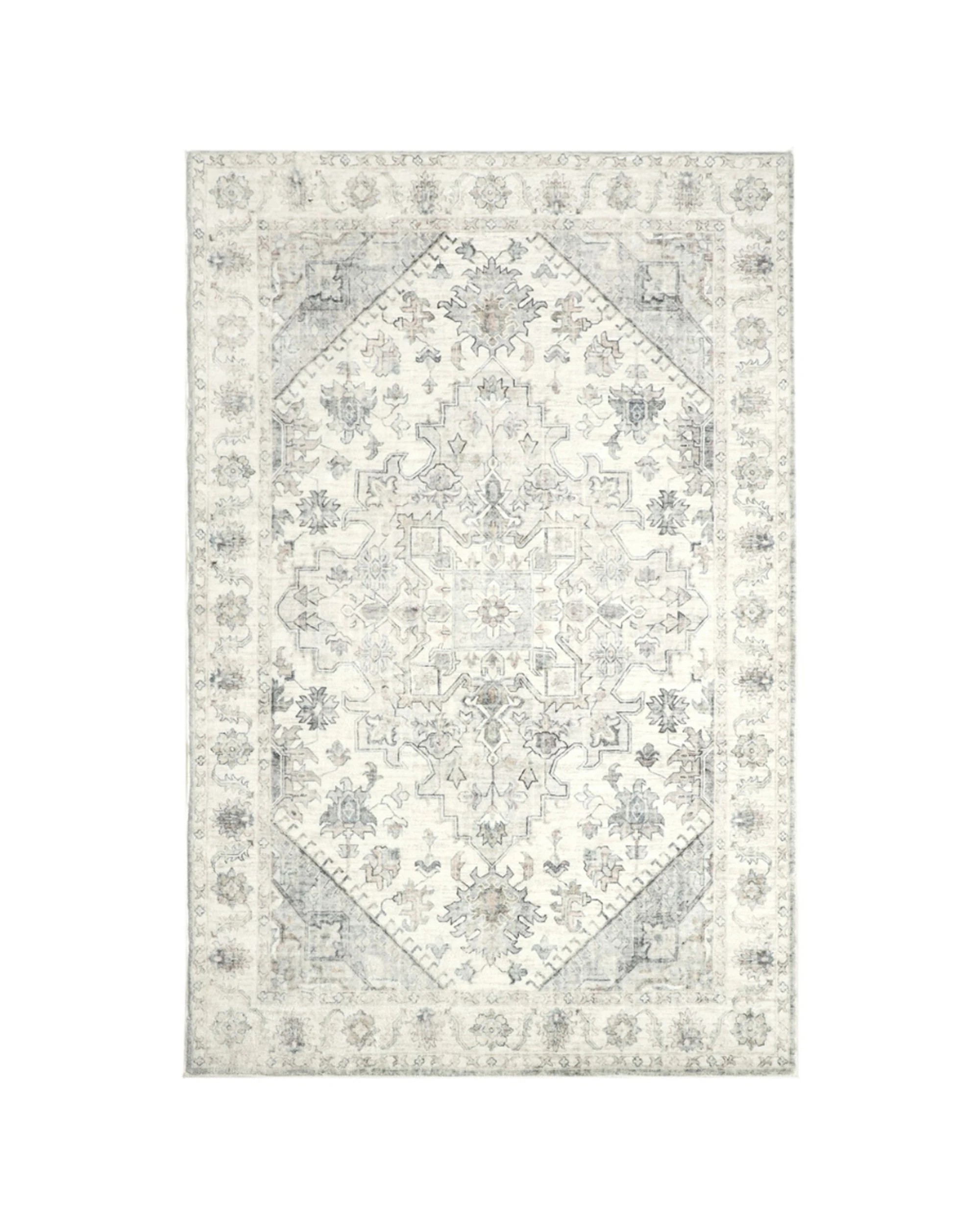 Fab Habitat Santiago Traditional Machine Washable Mat 90cm x 300cm ...