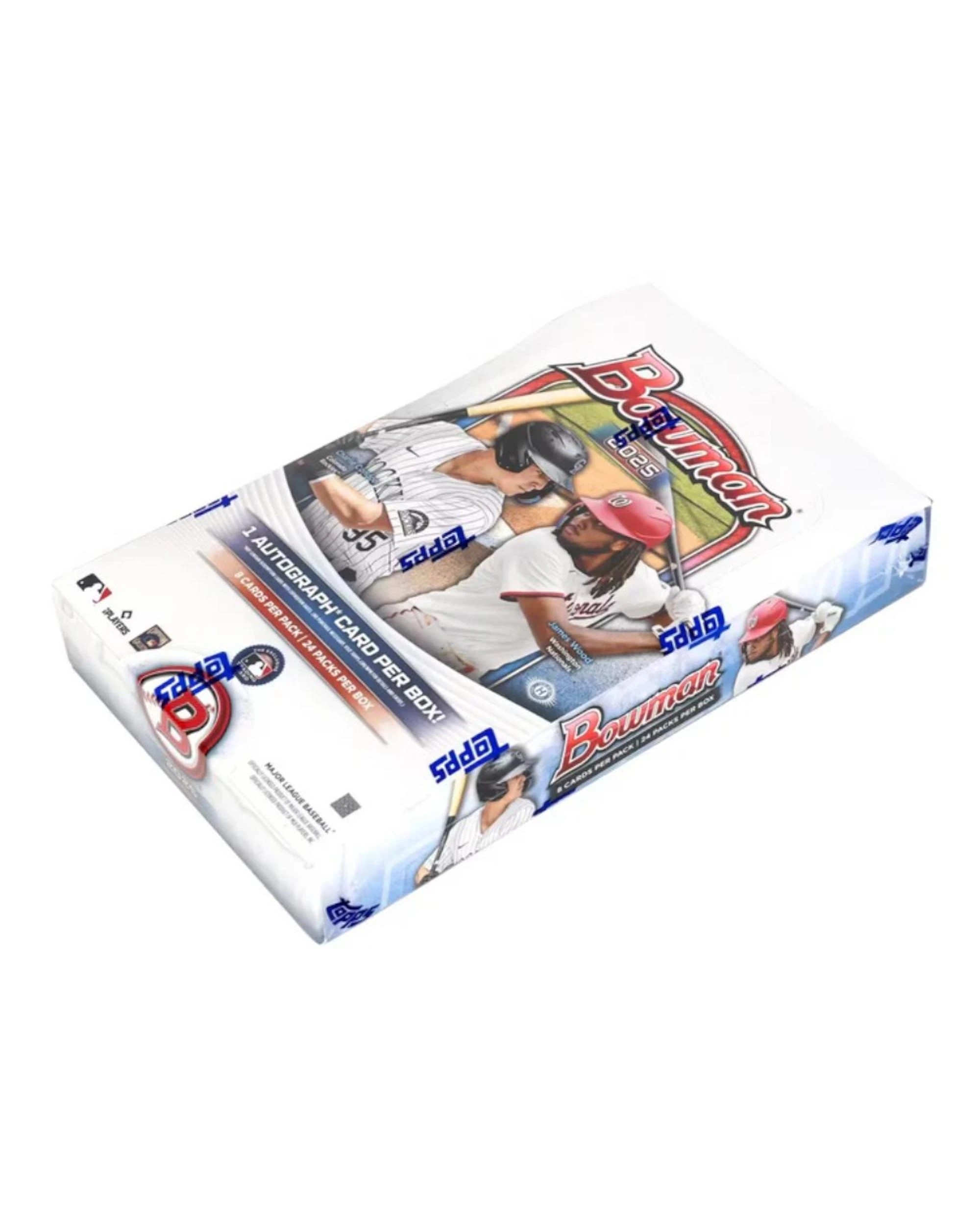 1 Topps 2025 MLB Bowman Baseball Draft Hobby Box, 1 of 8