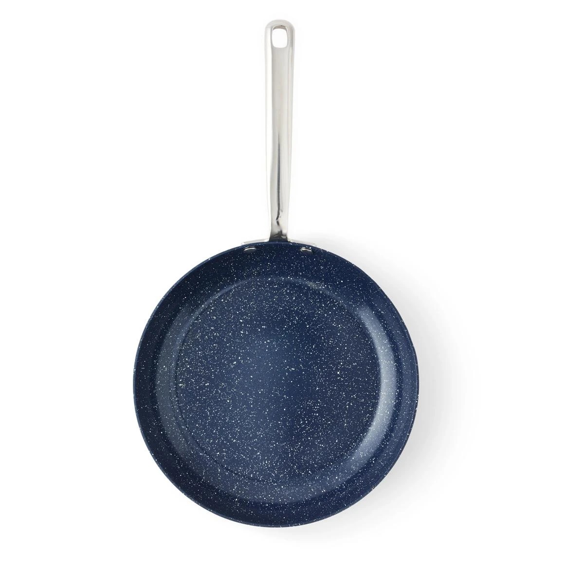 3 2 Pack Ceramic Coated Fry Pans - Blue, 3 of 7