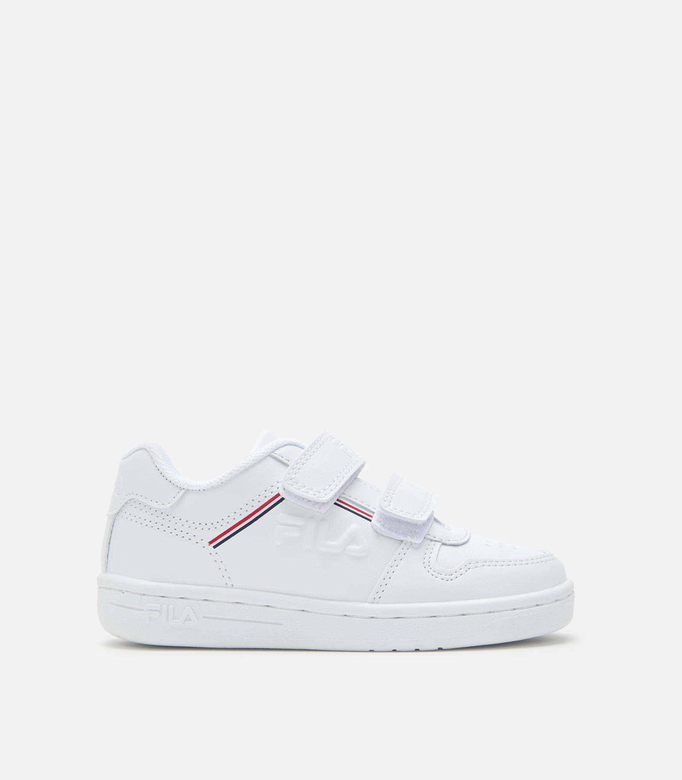 1 Boys Junior Strap Sneakers - Pienza Fila WHITE, 1 of 3