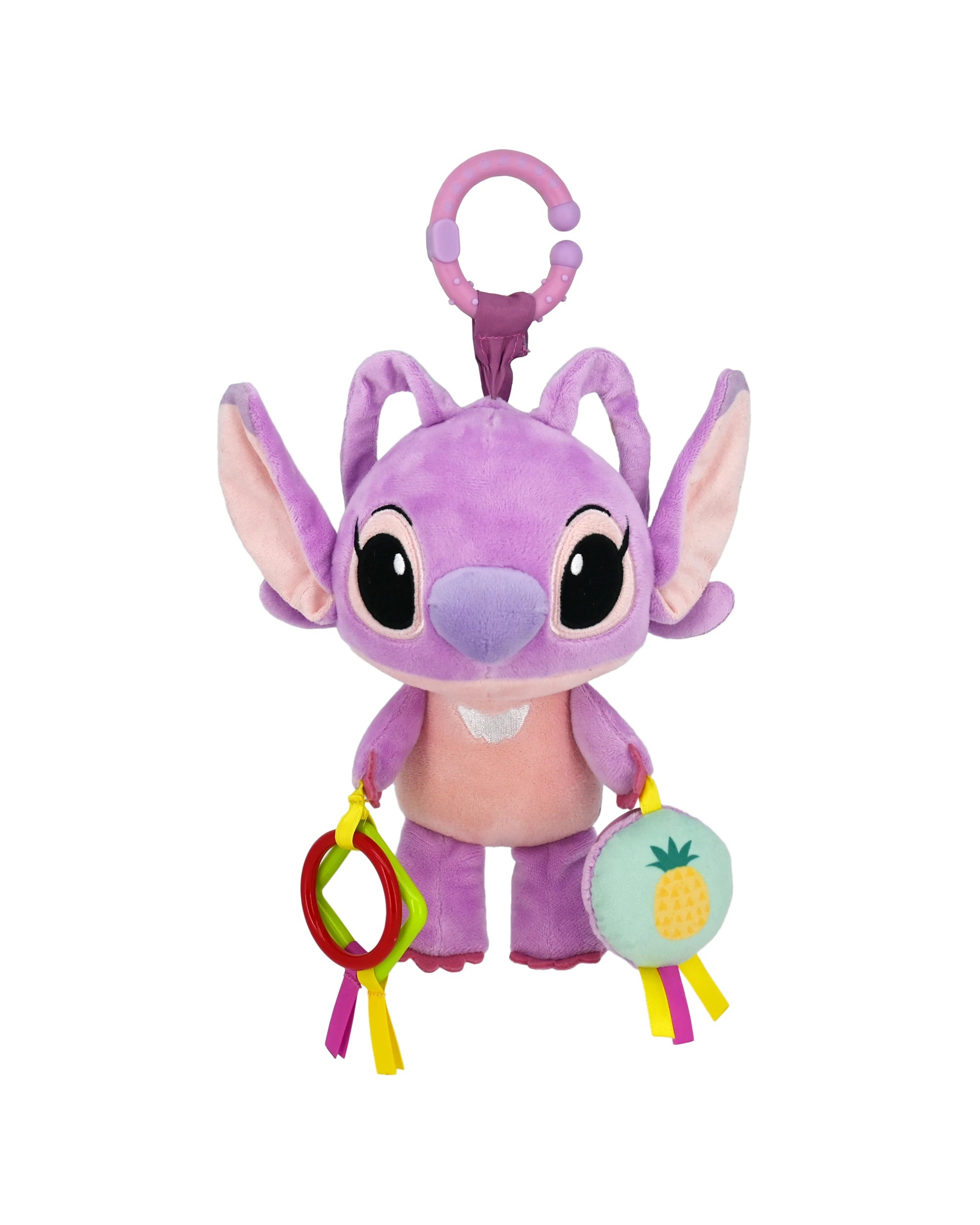 2 Disney Baby - Stitch Angel Activity Toy, Purple, 25cm H, Birth+ - Purple, 2 of 2