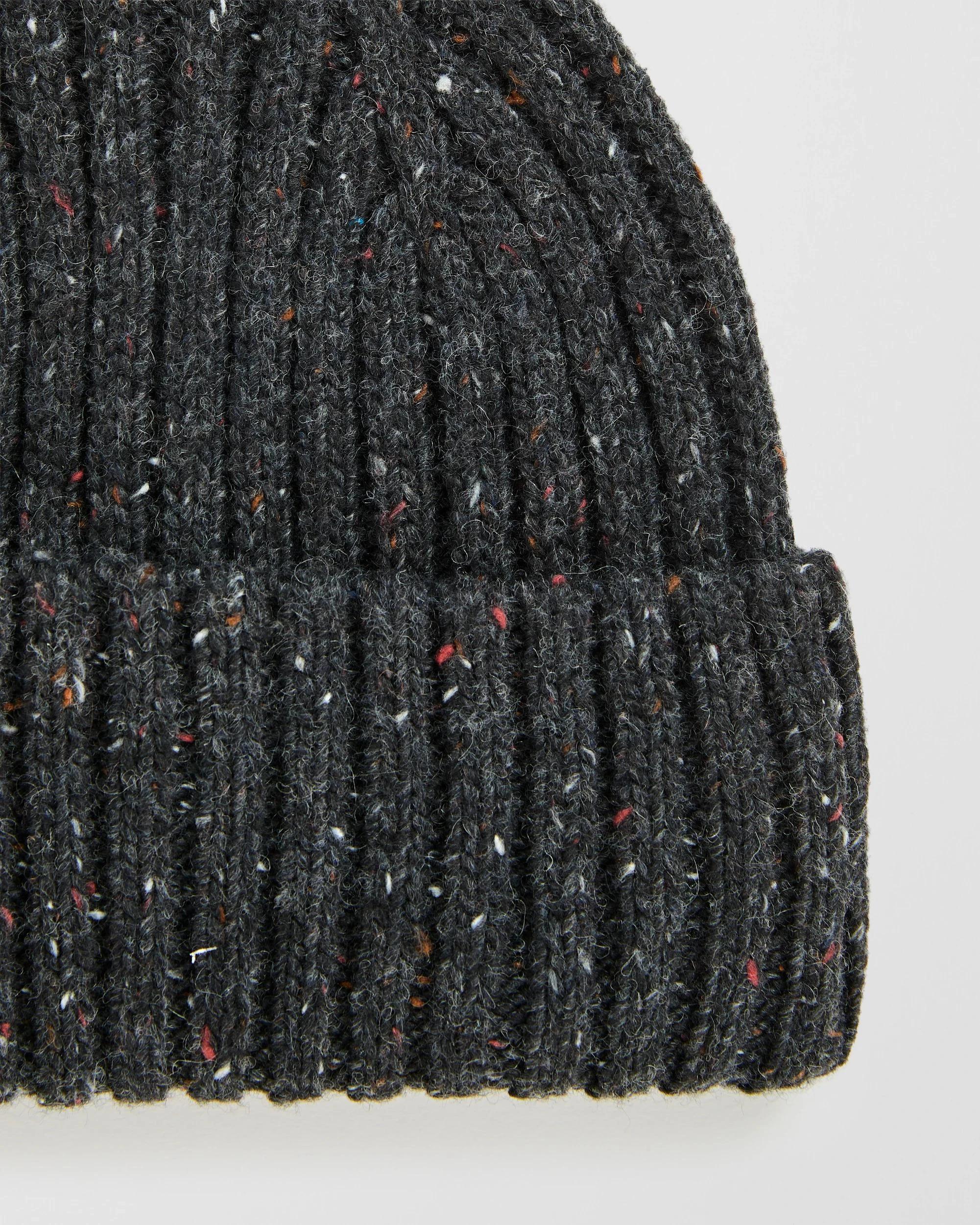 2 Target Man Chunky Knit Nep Beanie BLACK, 2 of 2