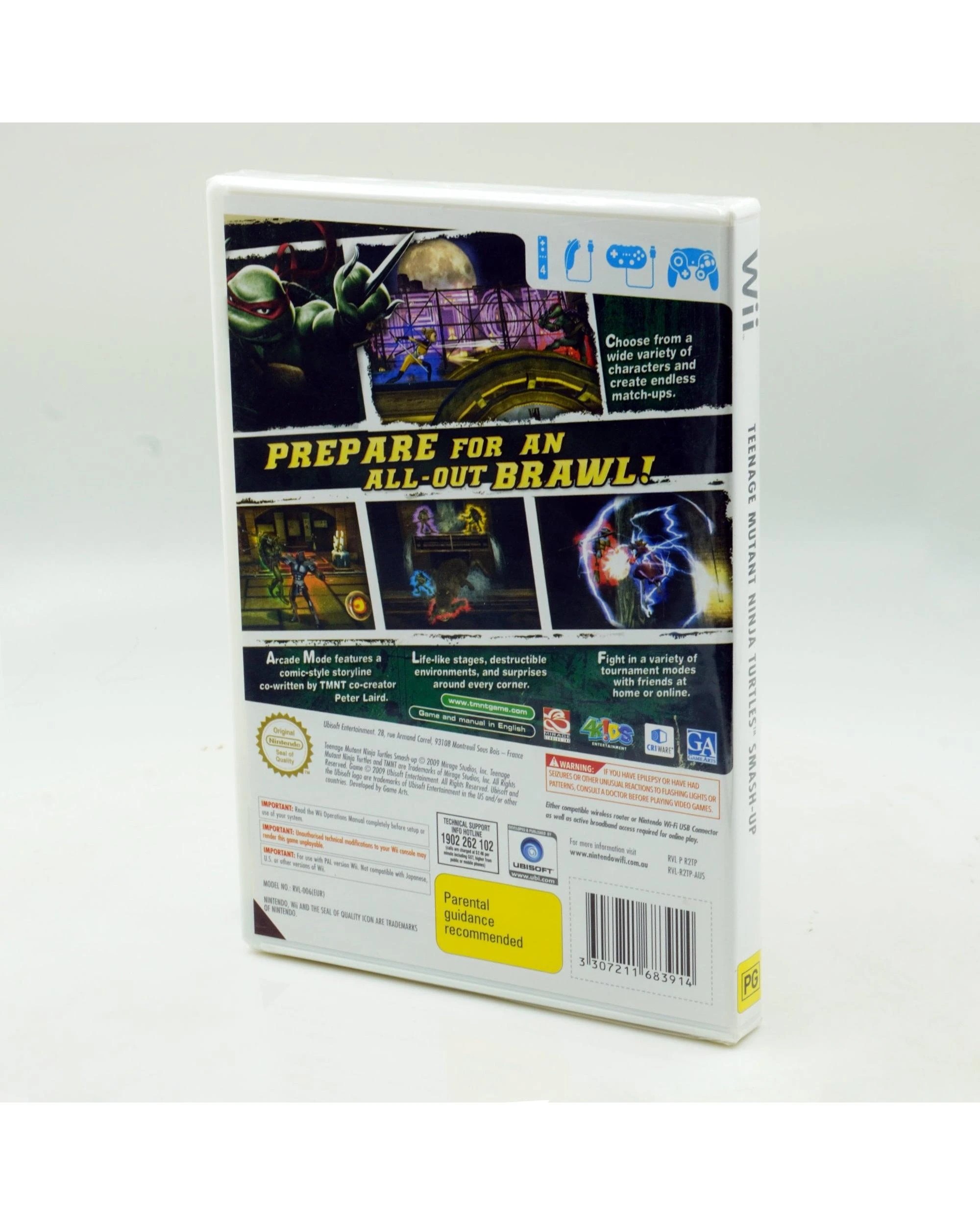 6 Teenage Mutant Ninja Turtles Smash-Up - Wii, 6 of 7