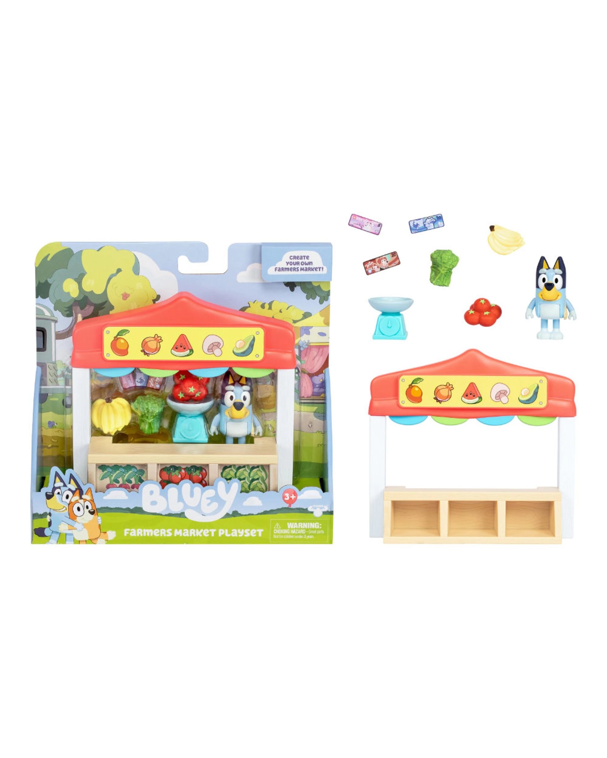 2 Bluey Mini Figure Playset Series 10 Farmers Market, 2 of 10