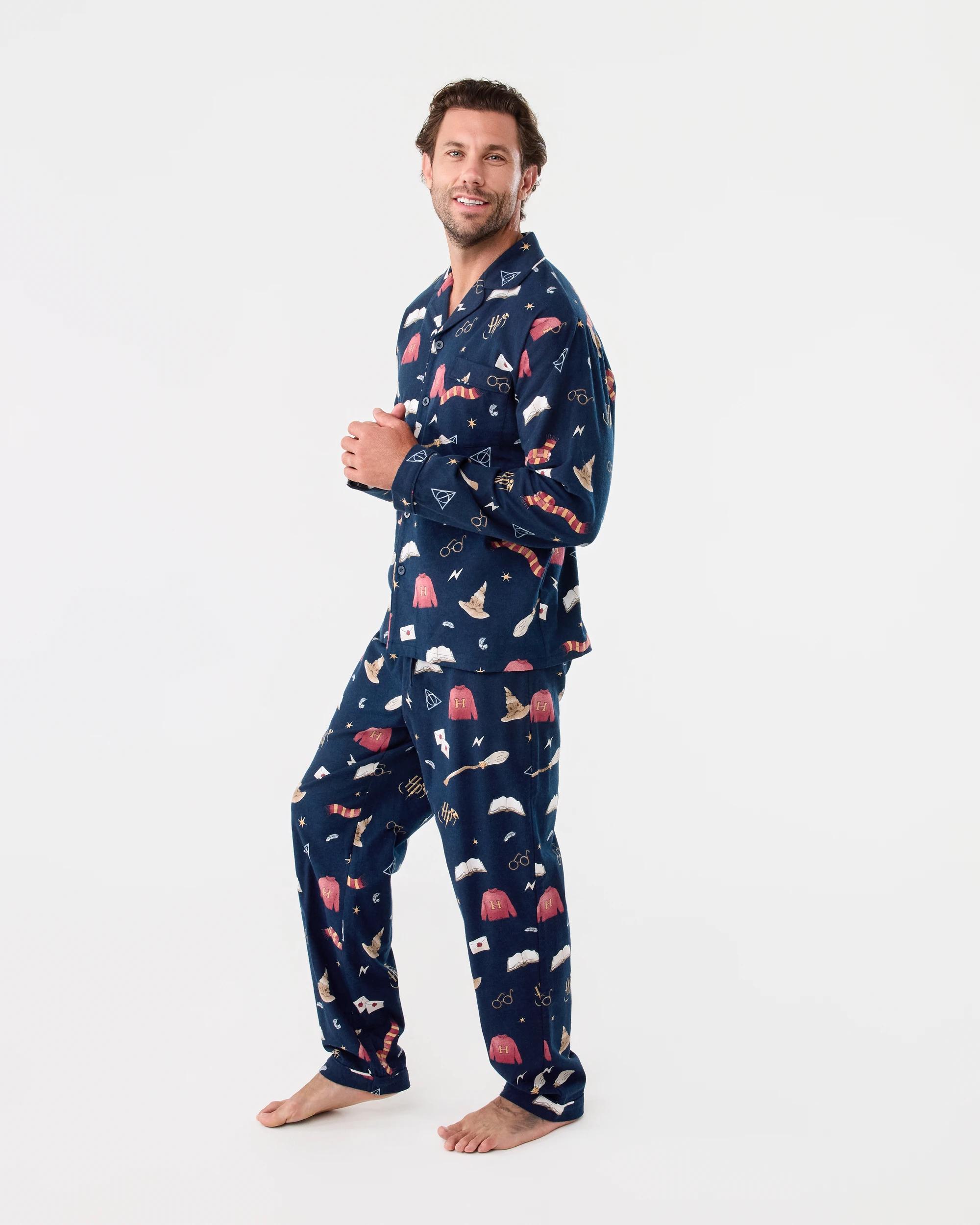 2 Harry Potter License Long Sleeve Pyjama Set Nvy Hp, 2 of 7