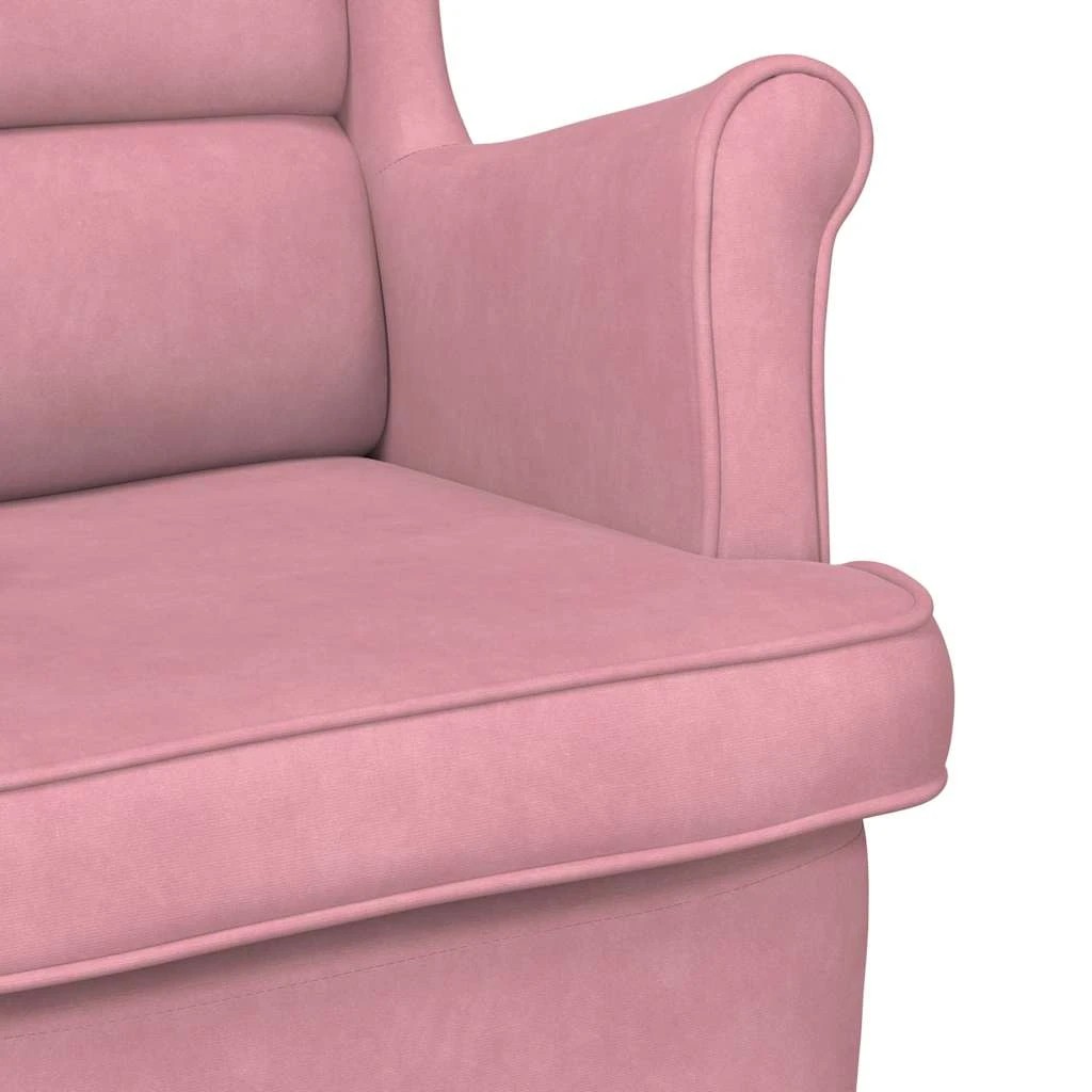 7 vidaXL armchair Reclining Mechanism - Pink, 7 of 9