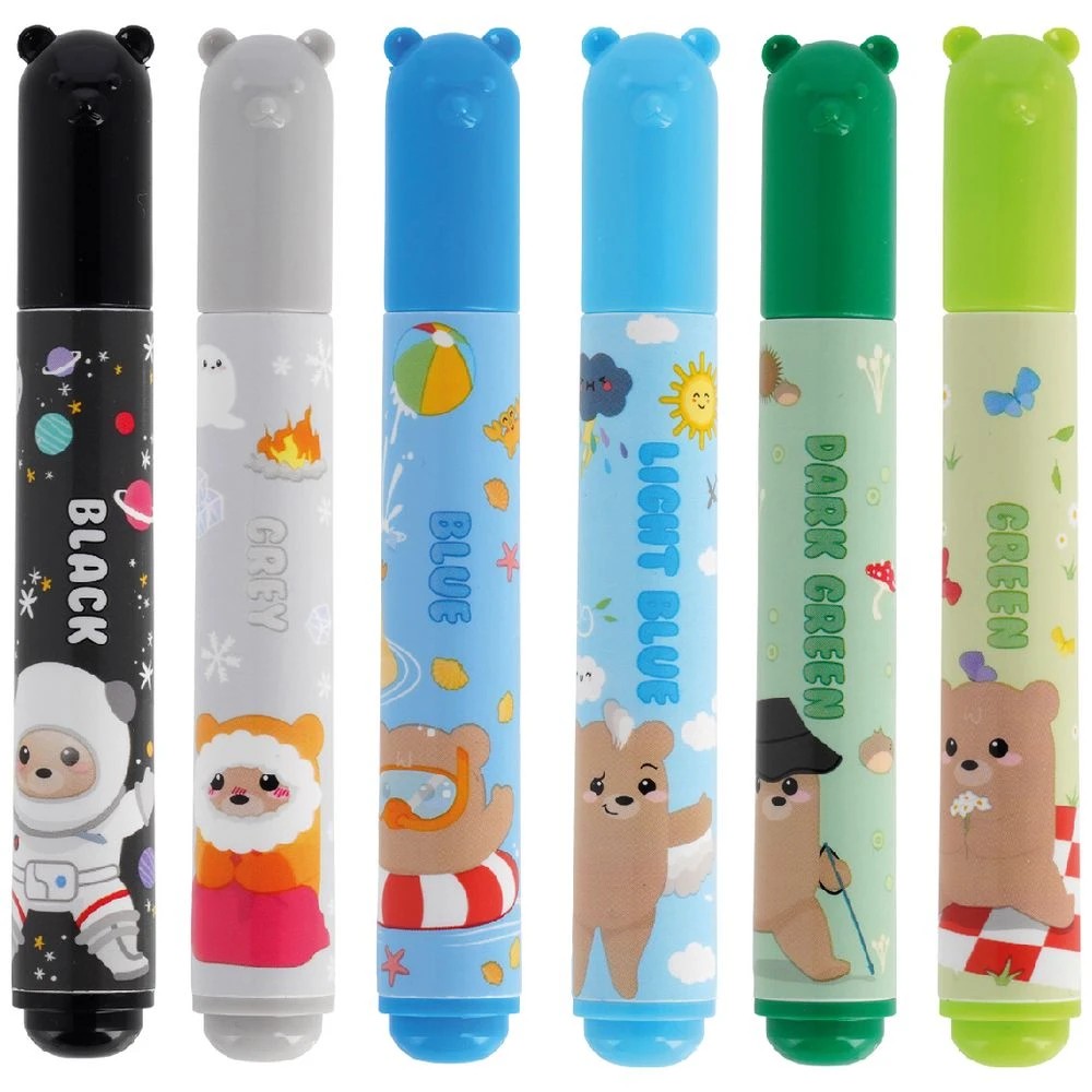 2 Legami Teddy's Friends Markers 12 Pack, 2 of 3