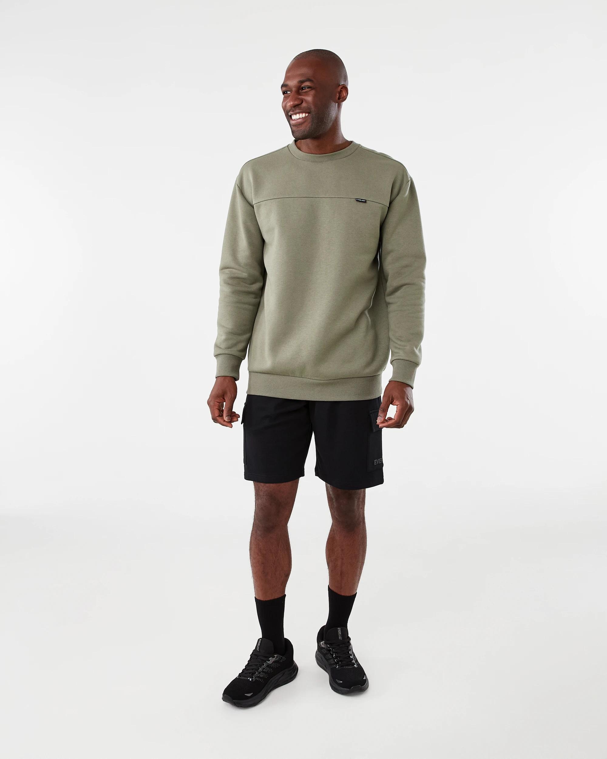 8 Everlast Mens Street Cargo Shorts Black, 8 of 8