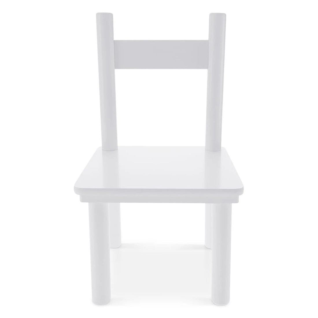 4 3 Piece Table and Chair Set - White, 4 of 10