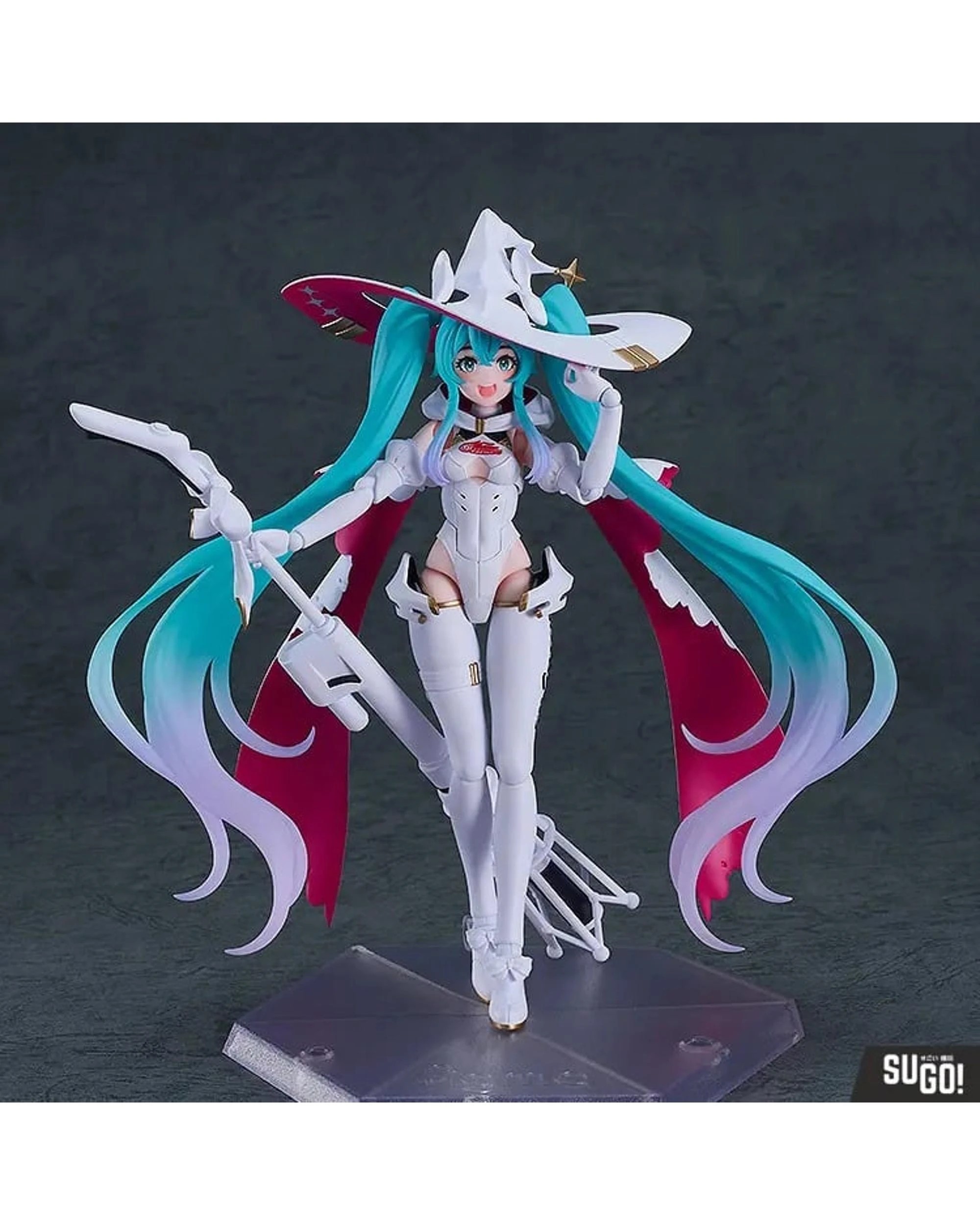 2 Figma Hatsune Miku GT Project Racing Miku 2024 Version Figure, 2 of 8