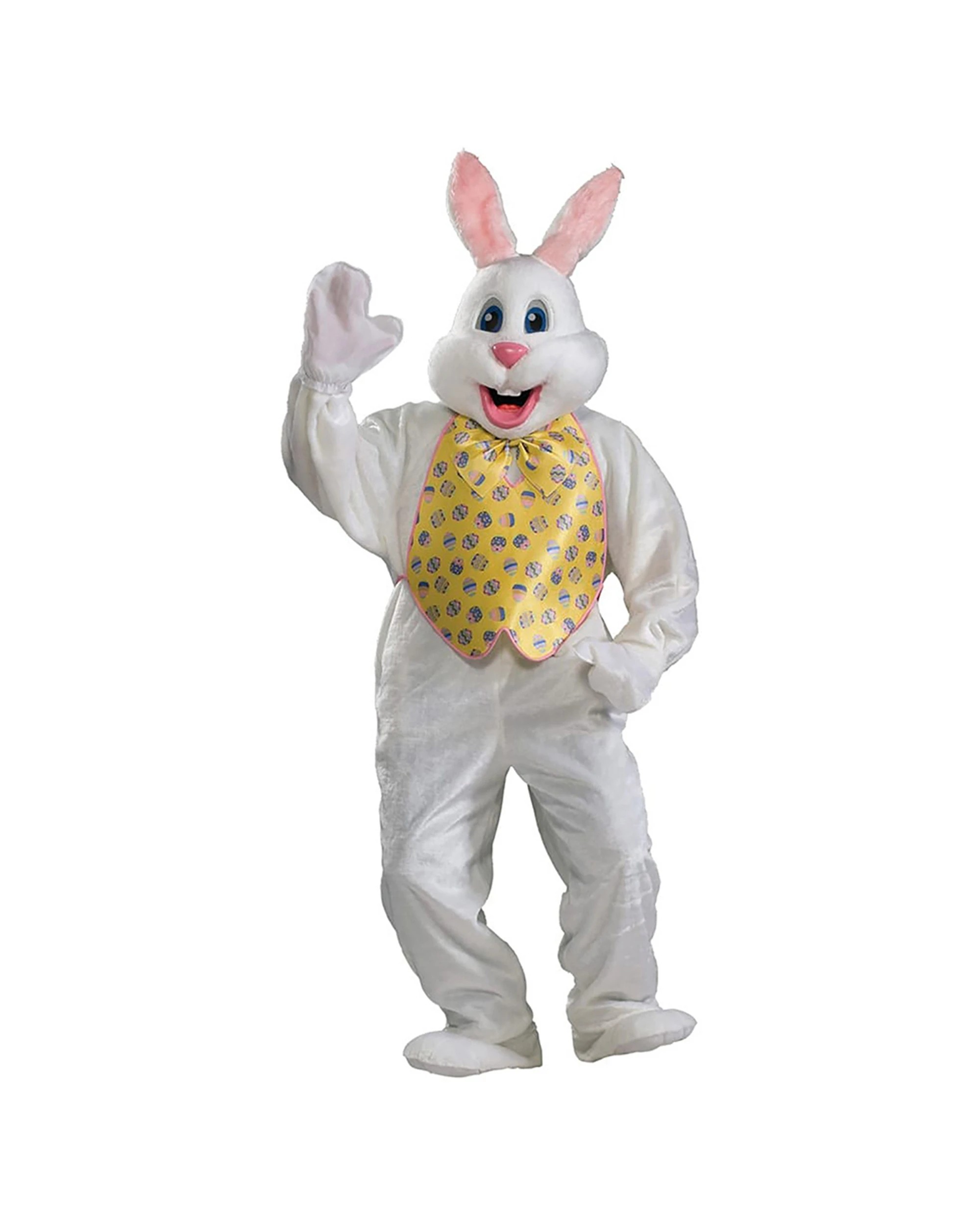 1 Rubies Standard Size Deluxe Dress Up Bunny Costume For Parties Easter Celebrations
 - White, 1 of 4