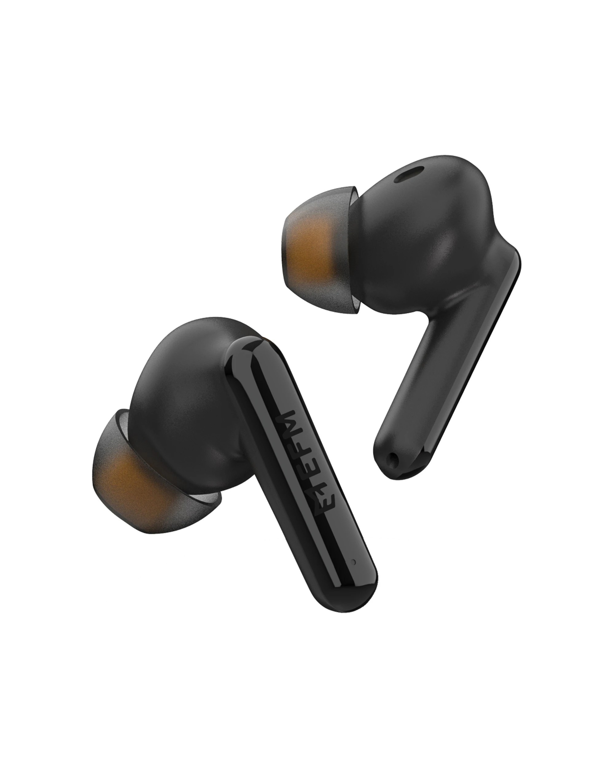 3 EFM Boston TWS In-Ear Earbuds Wireless Charging Case Bluetooth 5.3 10mm Drivers
 - black, 3 of 3