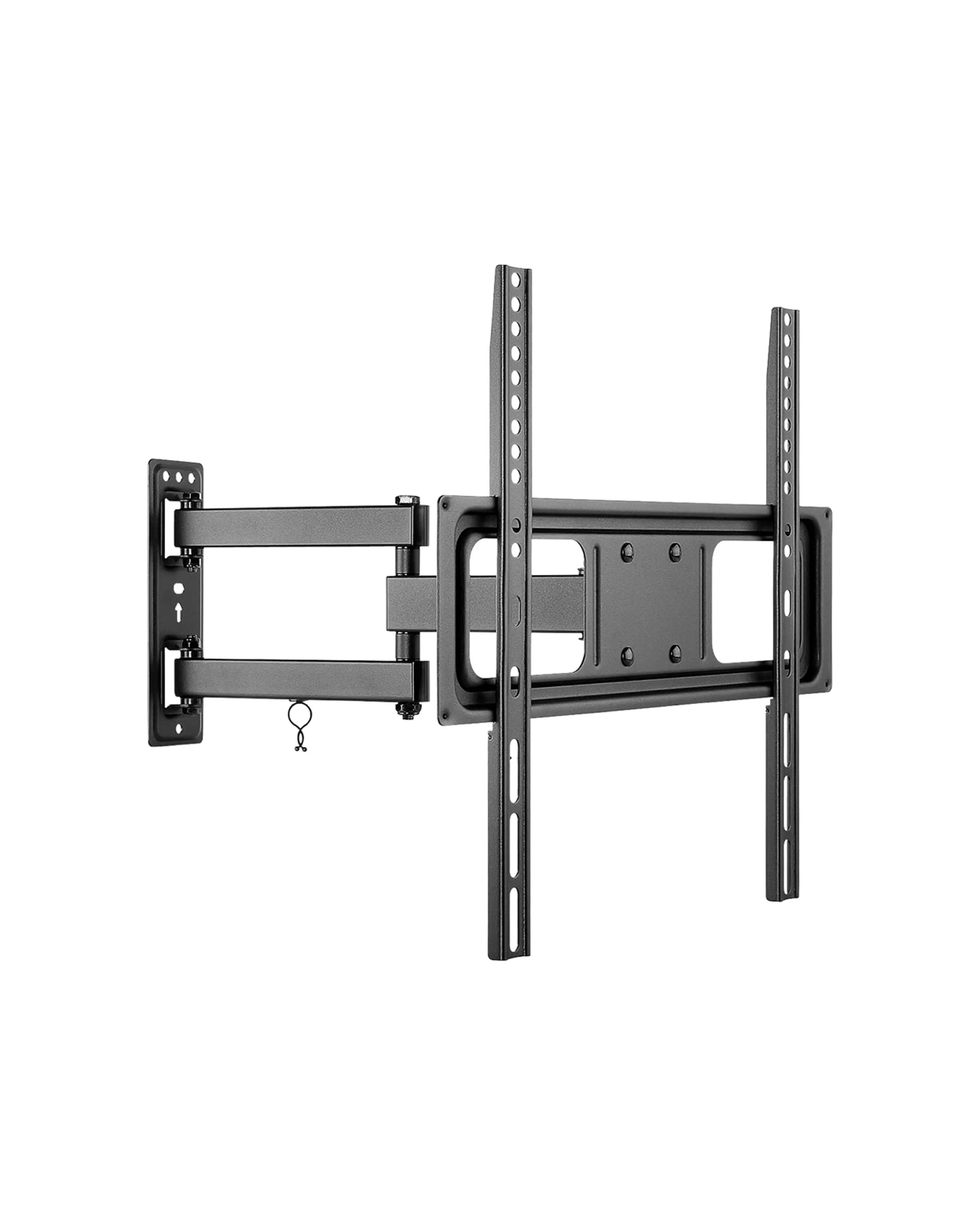 1 Goobay Full Motion Television M Wall Mount 32-55 Inch Adjustable Tilt Swivel TV Bracket 35kg - Black, 1 of 2