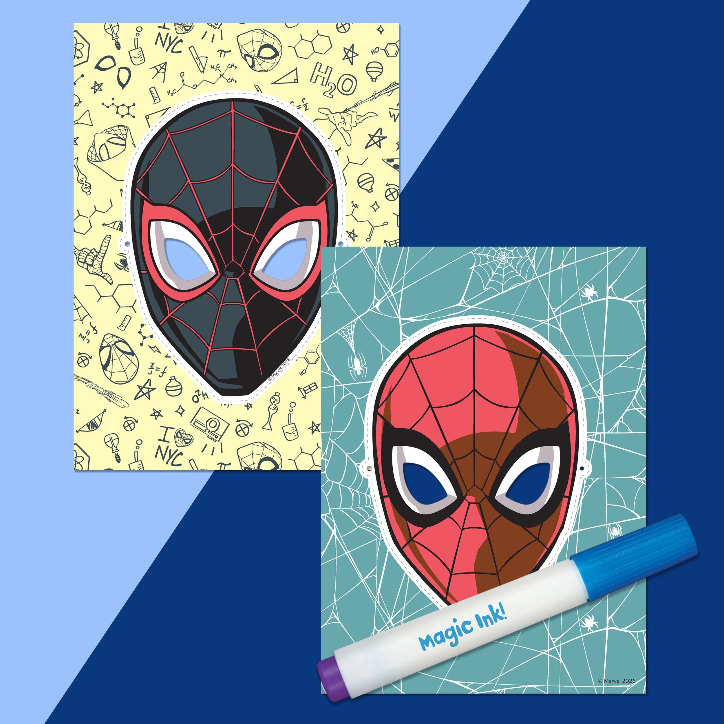 2 INKredibles Marvel Spider-Man Magic Ink Masks - Book, 2 of 4