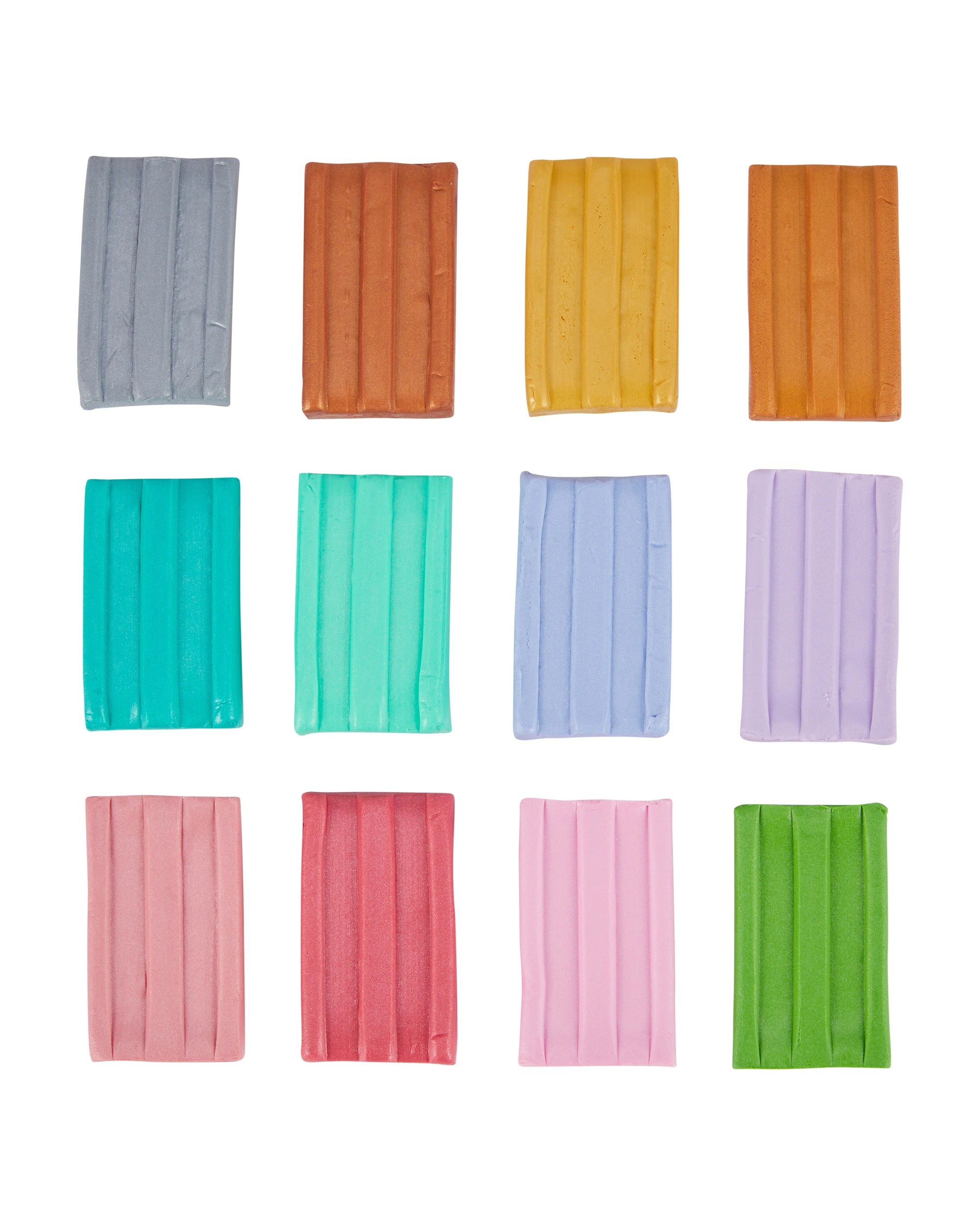 2 12 Pack Polymer Clay - Metallic Tones, 2 of 2